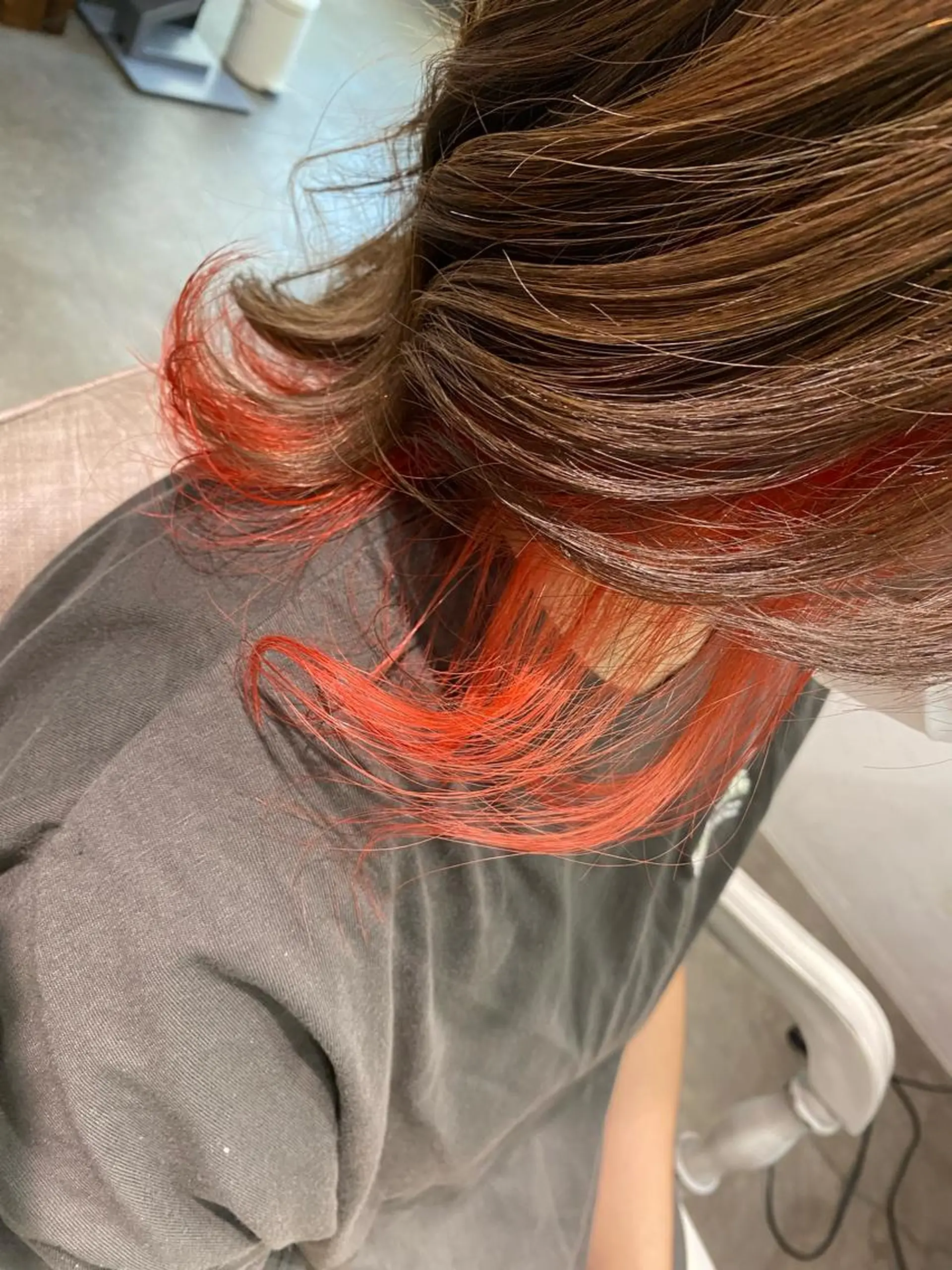 セミロング カラー ヘアアレンジ 指名支持率NO.1 スタイリストのヘアスタイル