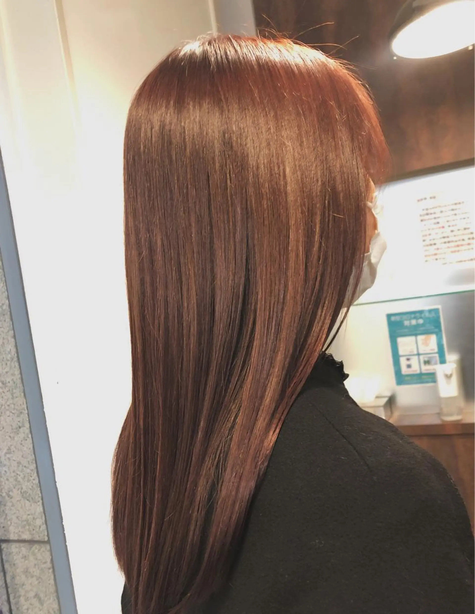 ロング カラー mai🐷髪質改善 🖤透ける暗髪🖤のヘアスタイル