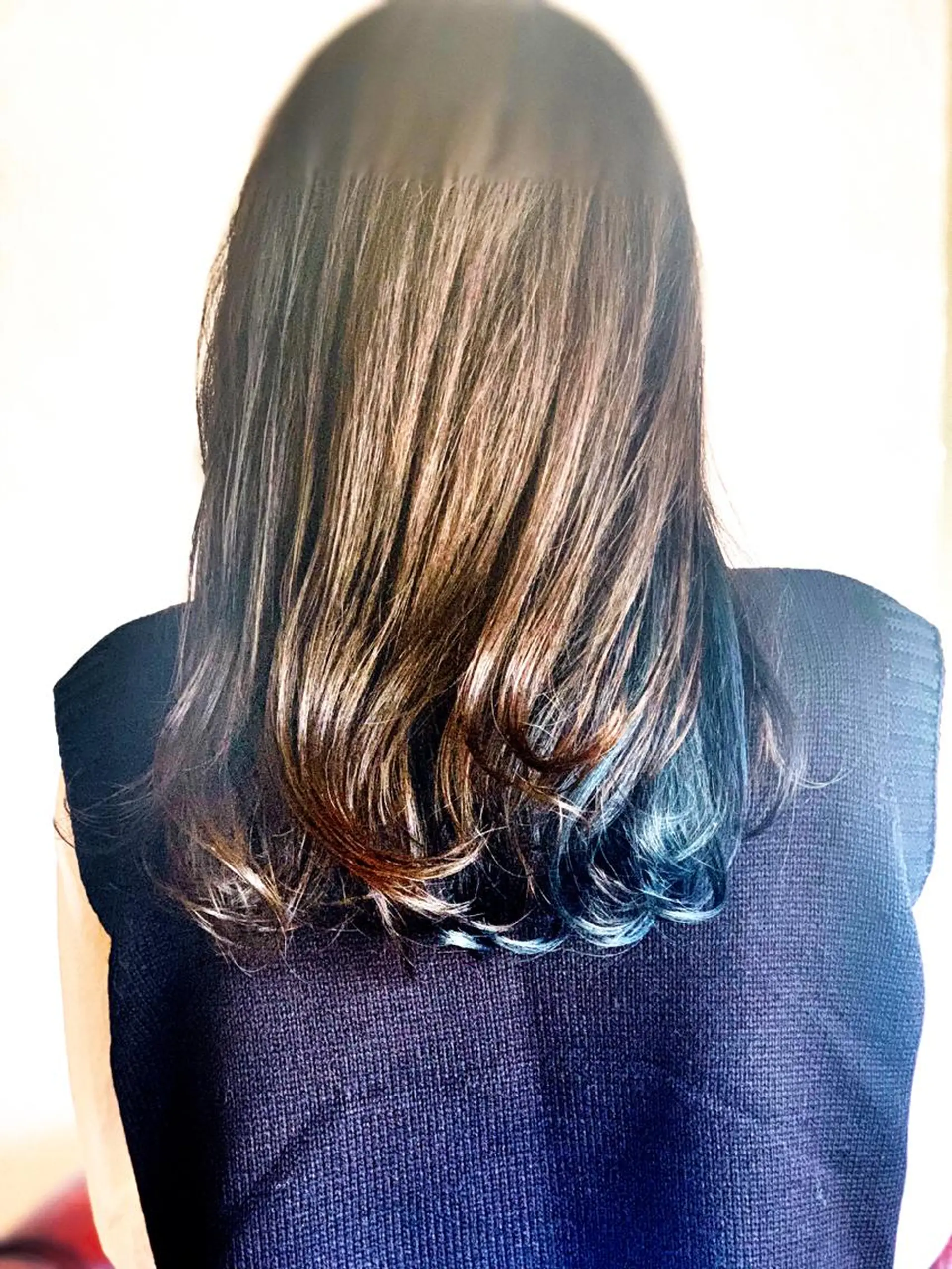 ロング カラー ヘッドスパ ヤノ ナオミのヘアスタイル