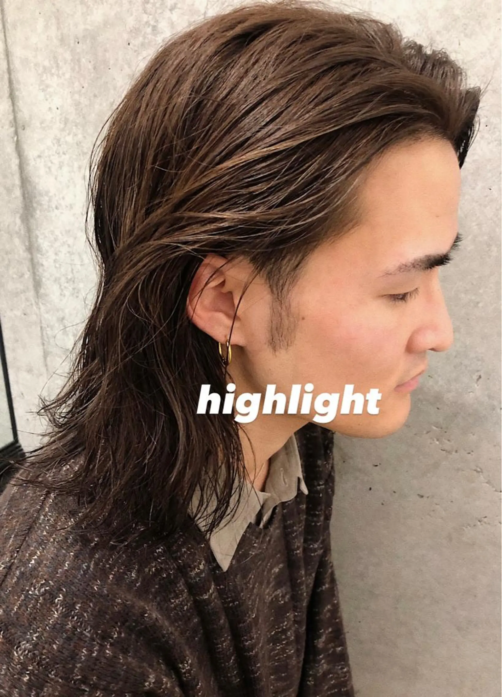 ミディアム カラー メンズ Miku /ブリーチ/ボブのヘアスタイル