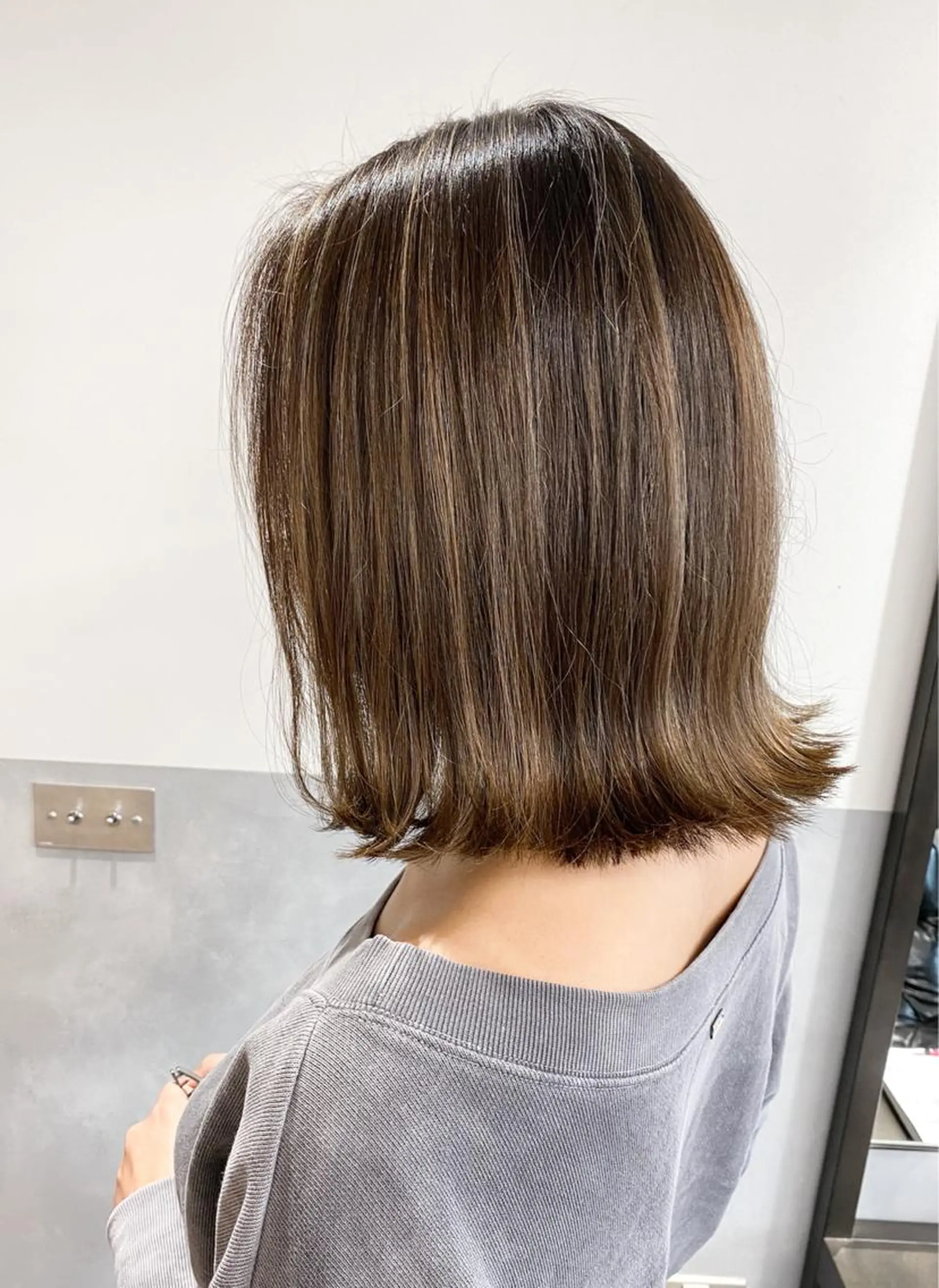 ミディアム 常山 篤志のヘアスタイル