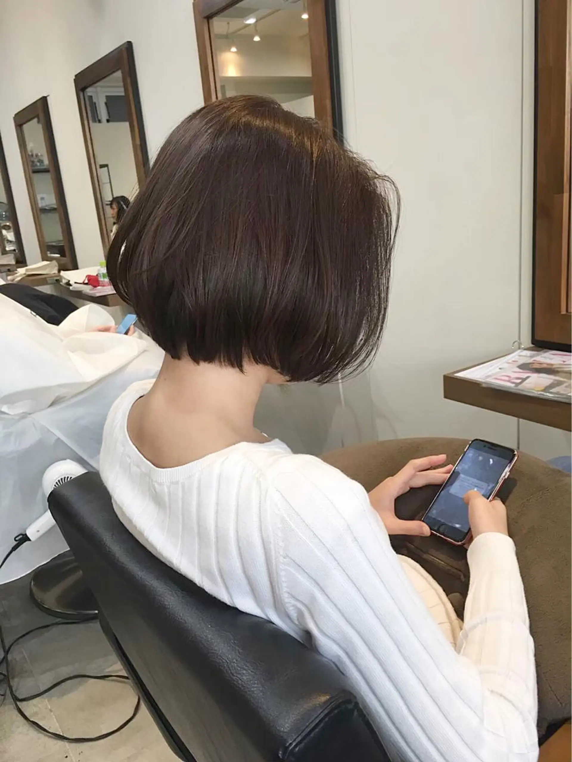 ショート カラー ショートボブ 透明感カラー グレージュ ボブ ショートヘア 💫期間限定価格💫 似合わせカット🧚のヘアスタイル