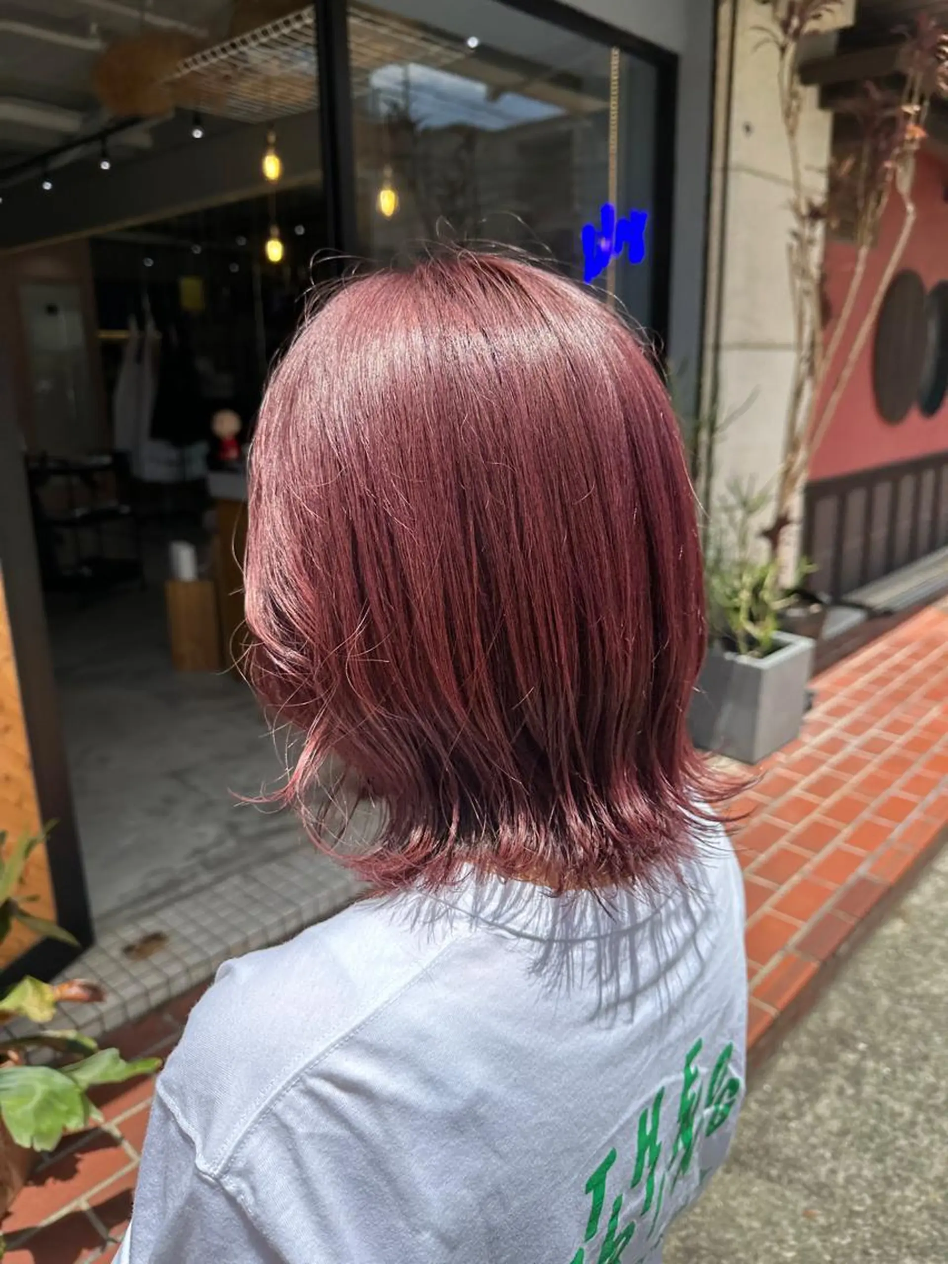 カラー ダブルカラー 外国人風カラー 十倉 朱莉のヘアスタイル