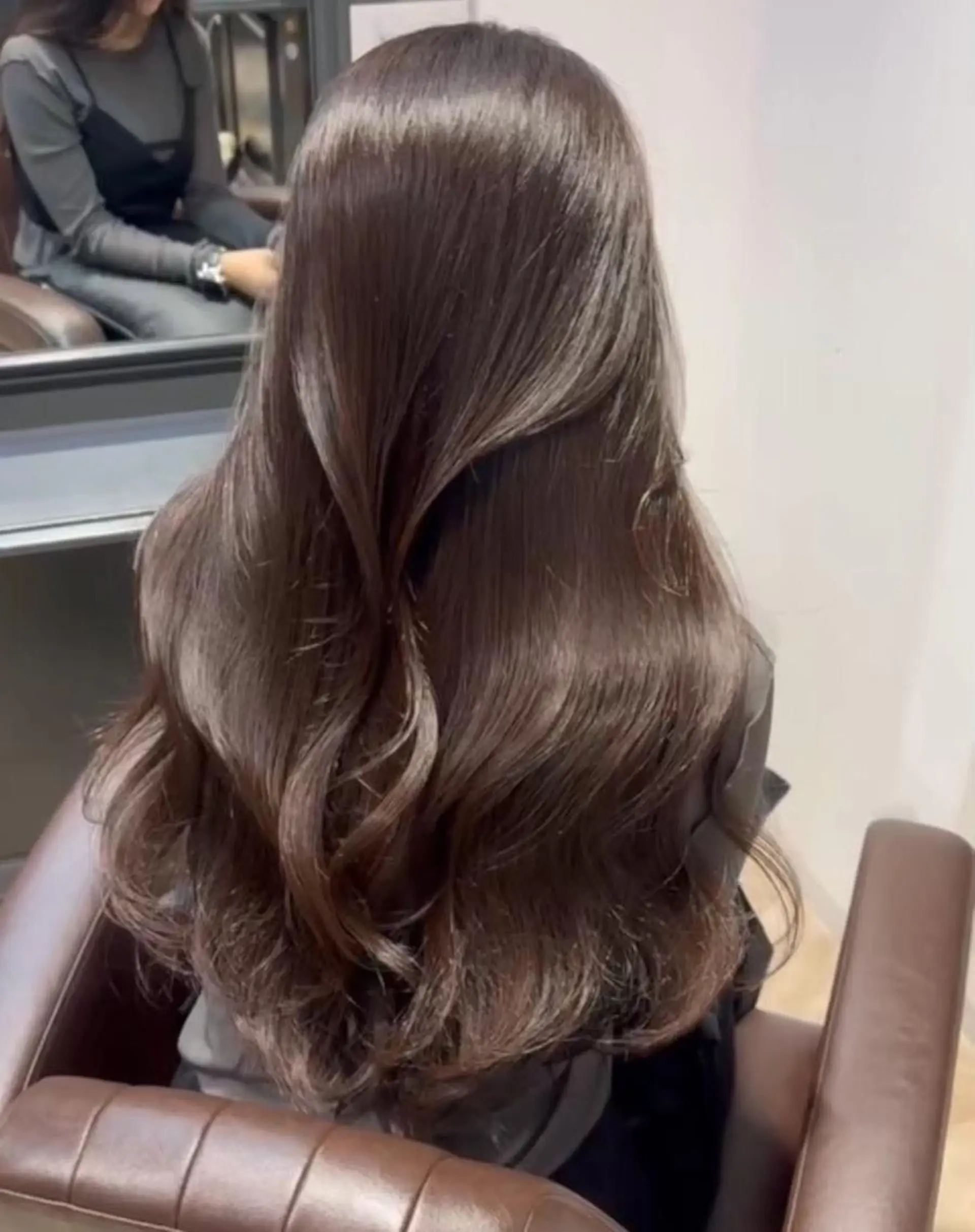 ロング カラー カット ヘアカラー トリートメント 髪質改善/透明感 カラー/松尾美南海のヘアスタイル