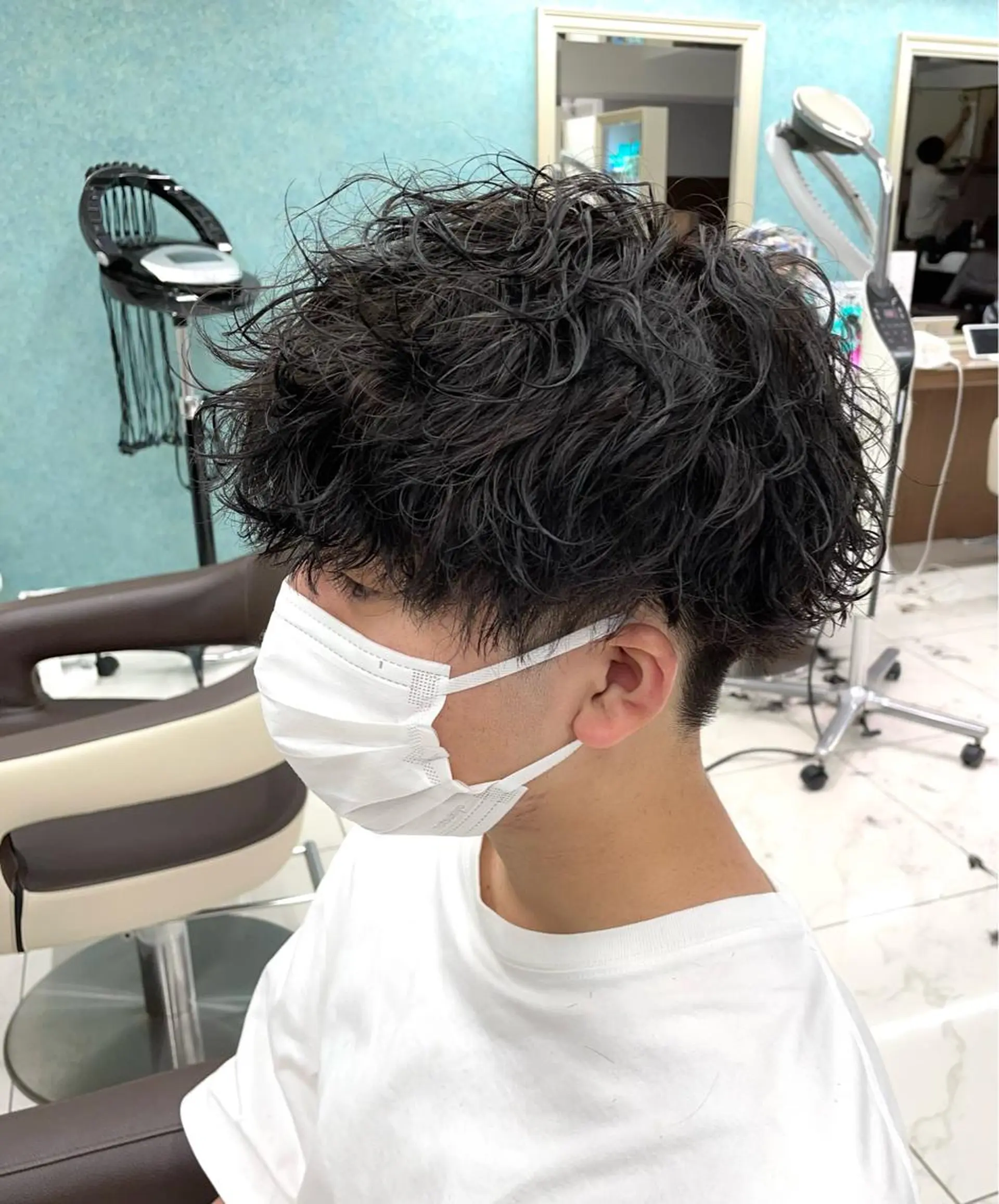 ショート パーマ メンズ 【メンズ特化】 池田大成✂︎のヘアスタイル