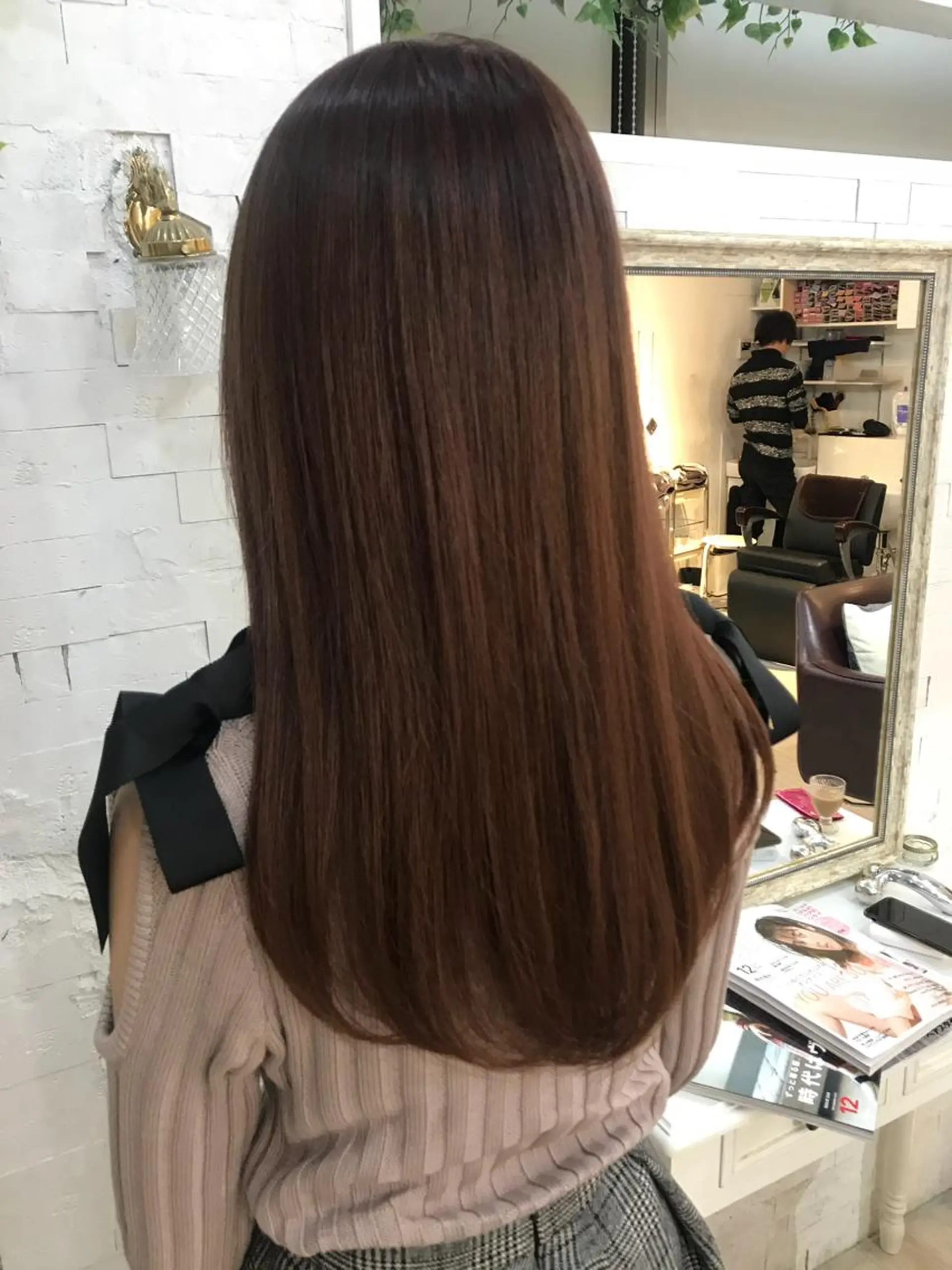 ロング ハイライト エクステ（レミー毛） NINEのヘアスタイル