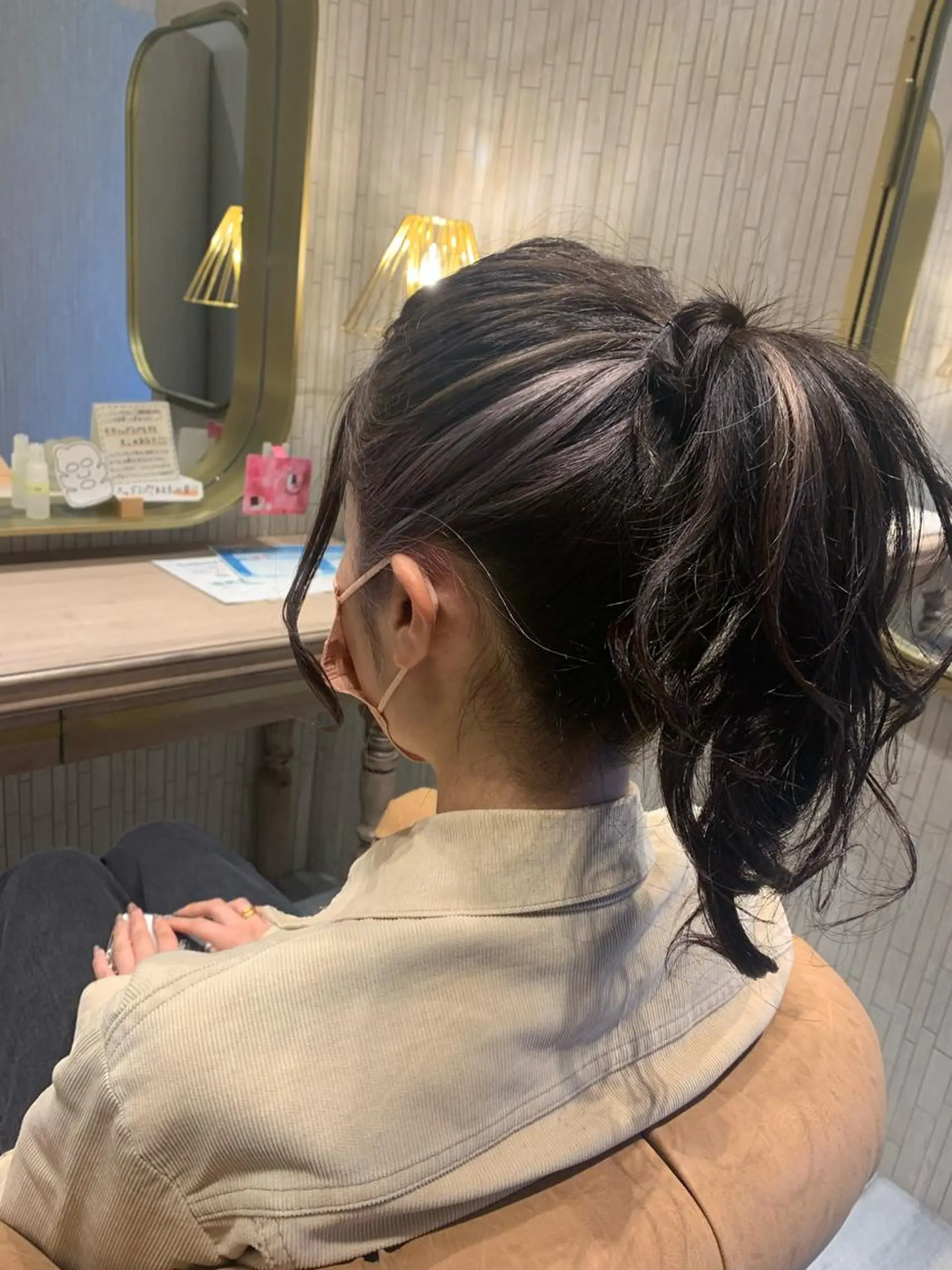 ヘアアレンジ Aya/四条烏丸/ インナーカラーのヘアスタイル