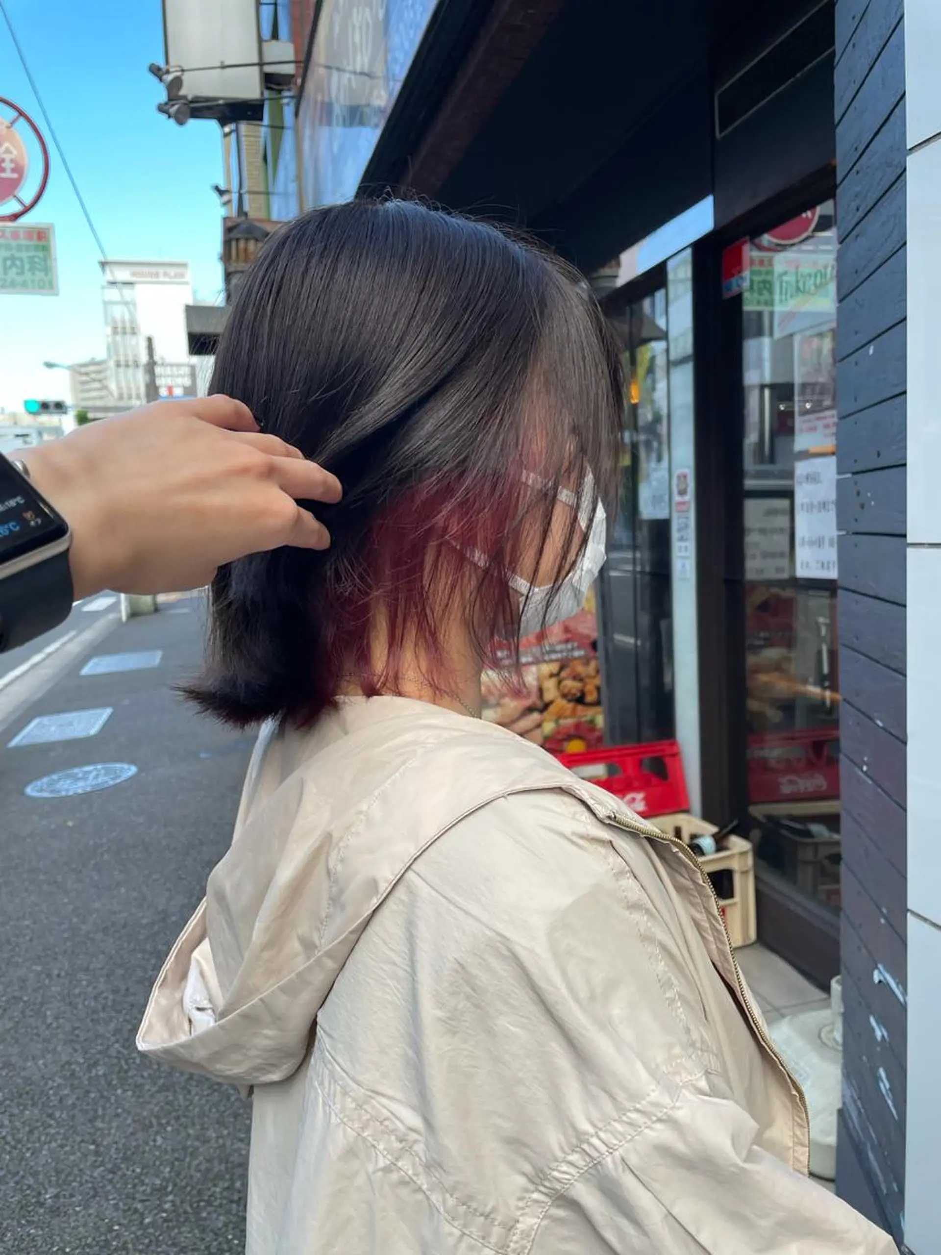 ミディアム ヘアカラー 【美容室が苦手な方 専問美容室】MIHOのヘアスタイル