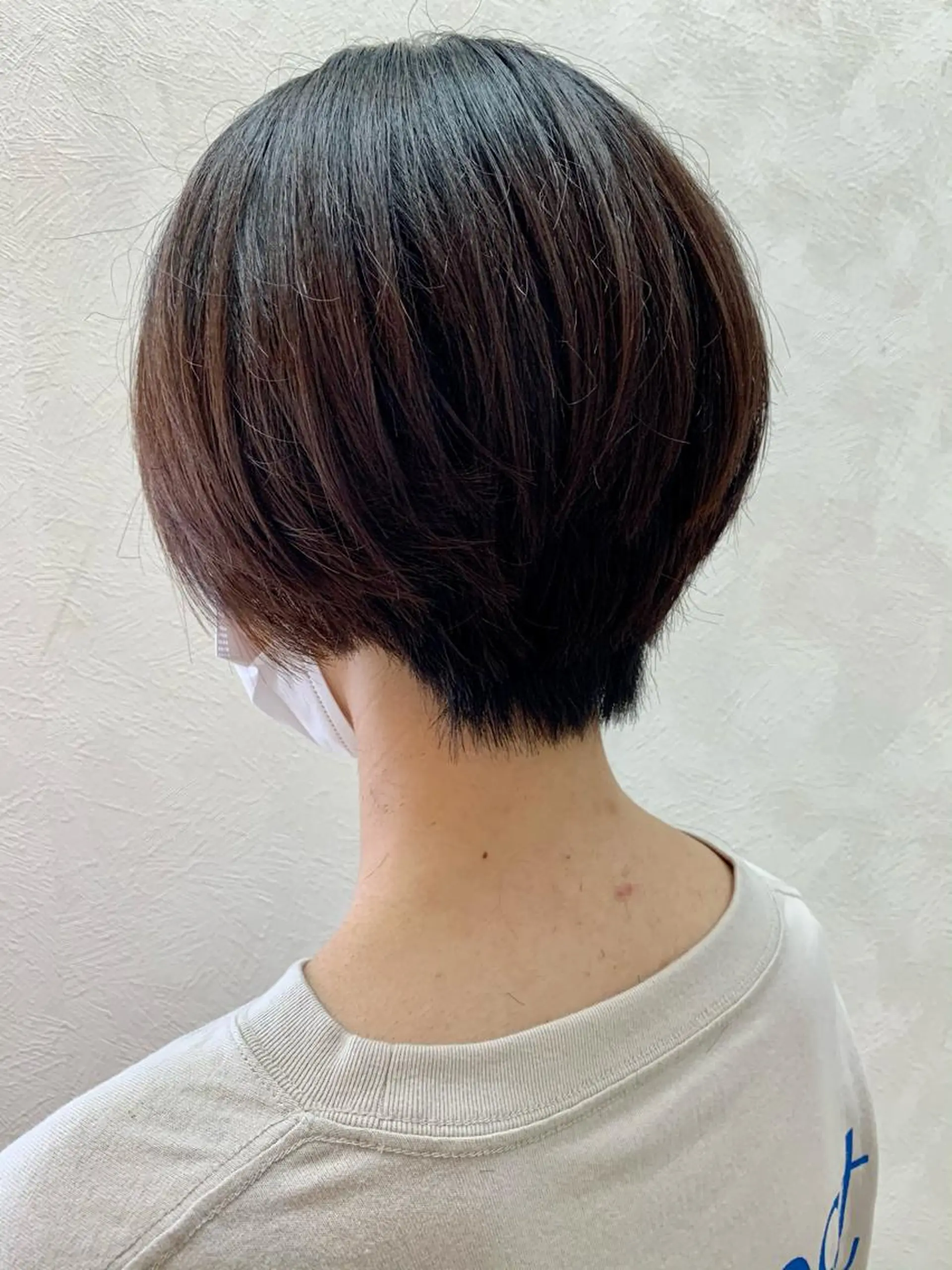 ショート ボブ くびれヘア 加藤（旧姓　今竹） 遥花のヘアスタイル