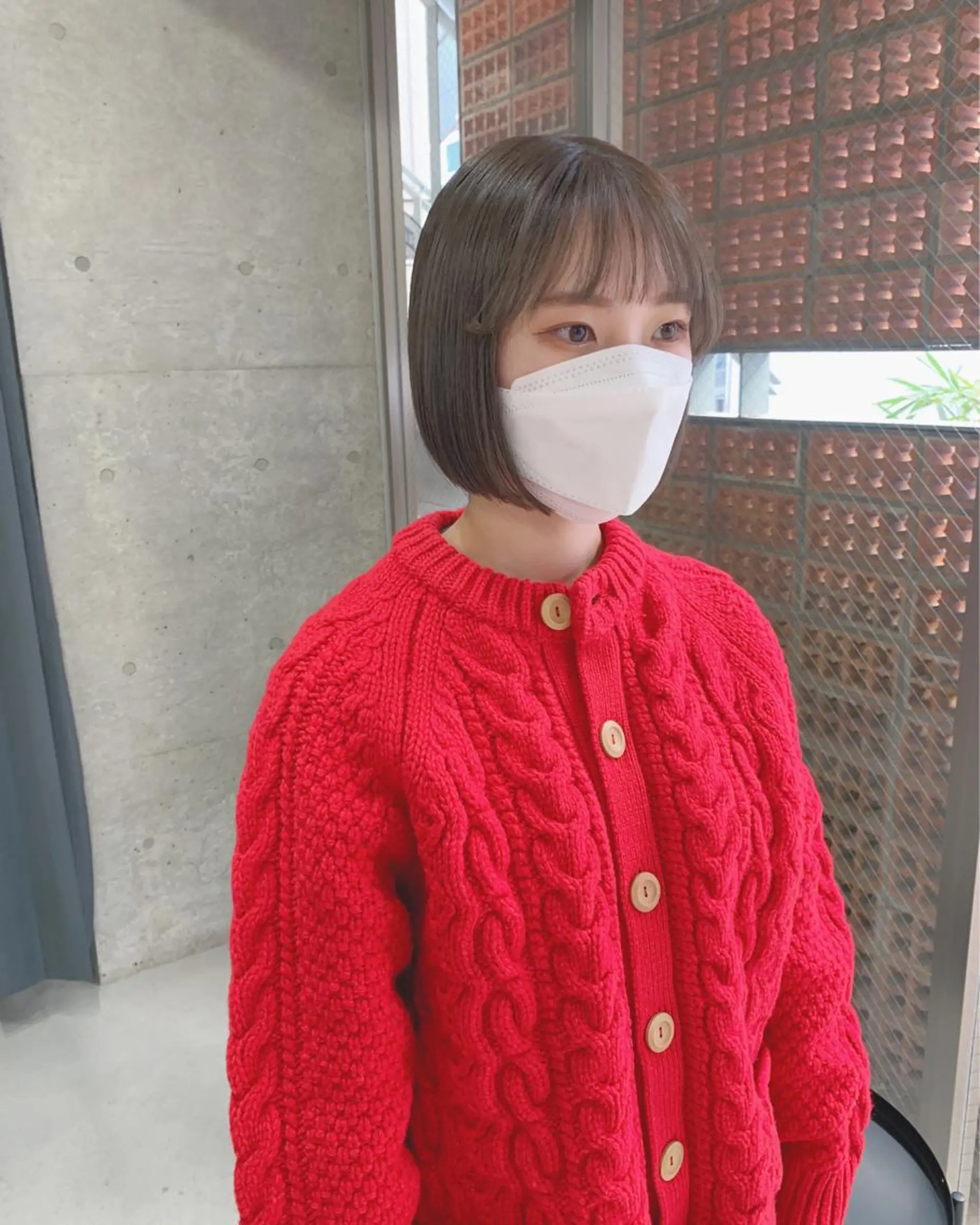 ショート ボブパーマコテ巻き風 パーマNo1深江秀平のヘアスタイル