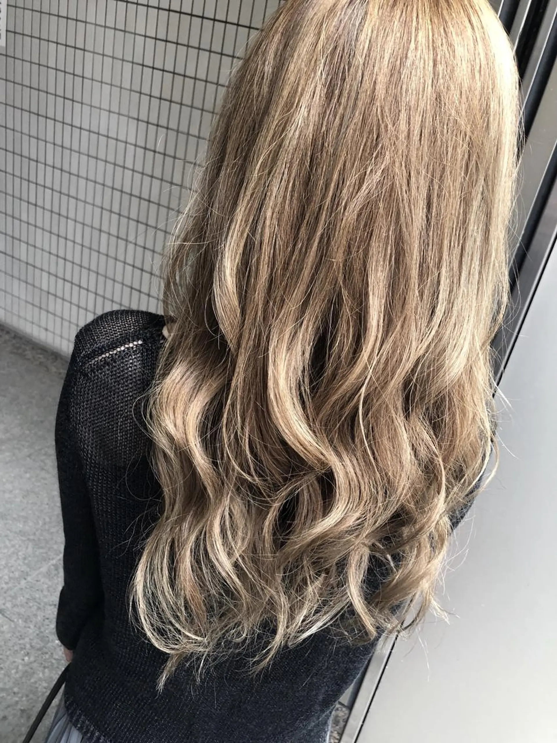 ロング カラー darts所属・松永 雄樹のヘアスタイル