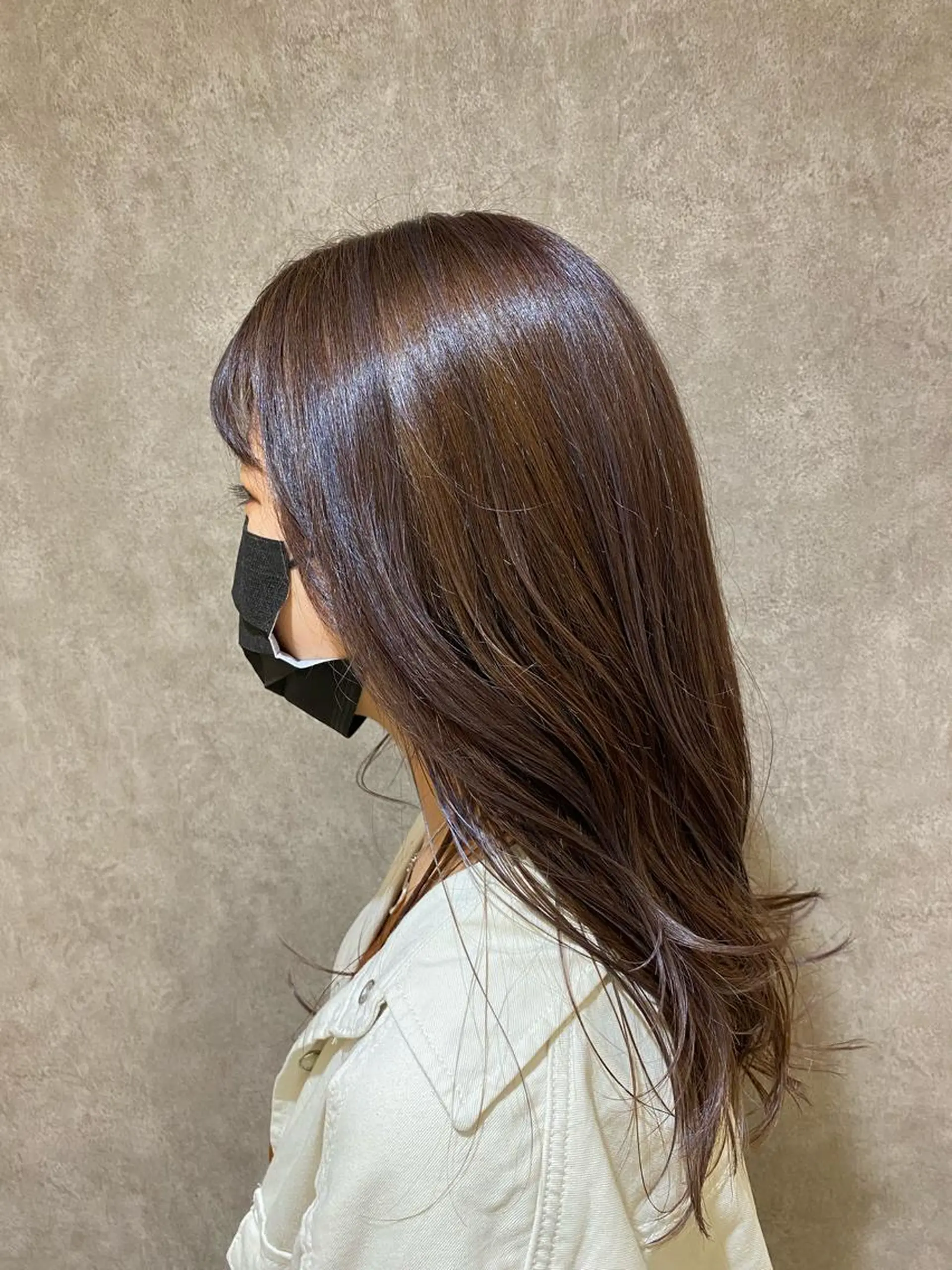 ロング カラー アッシュ ハイライトカラー ラベンダーカラー ラベンダーアッシュ ハイライト Remember所属・🌼Remember MAE🌼のヘアスタイル