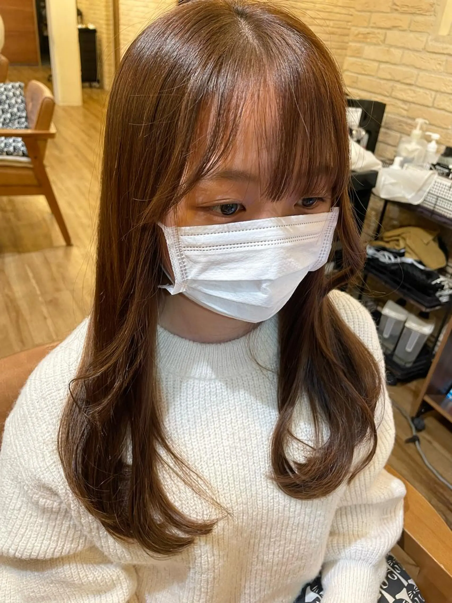 ロング 林 花鈴🐇🌸のヘアスタイル