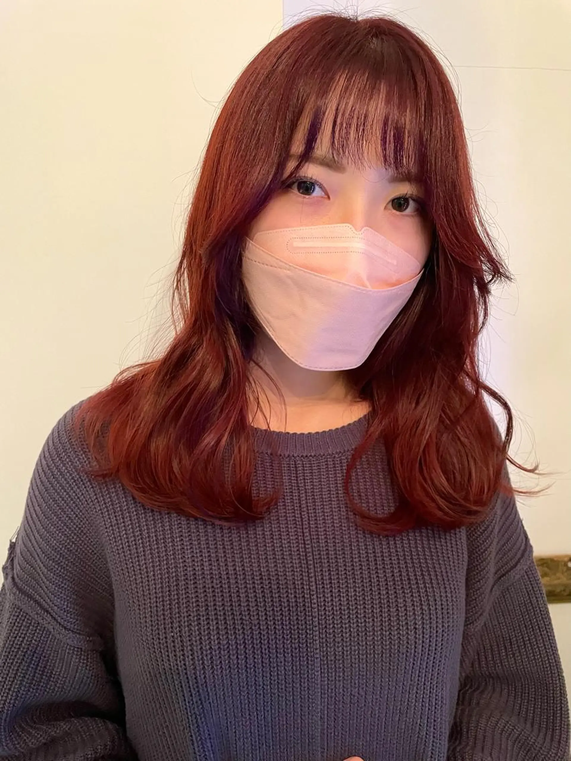 ロング カラー ブリーチ ブリーチなしカラー ショート/ブリーチ mizuki🐋のヘアスタイル