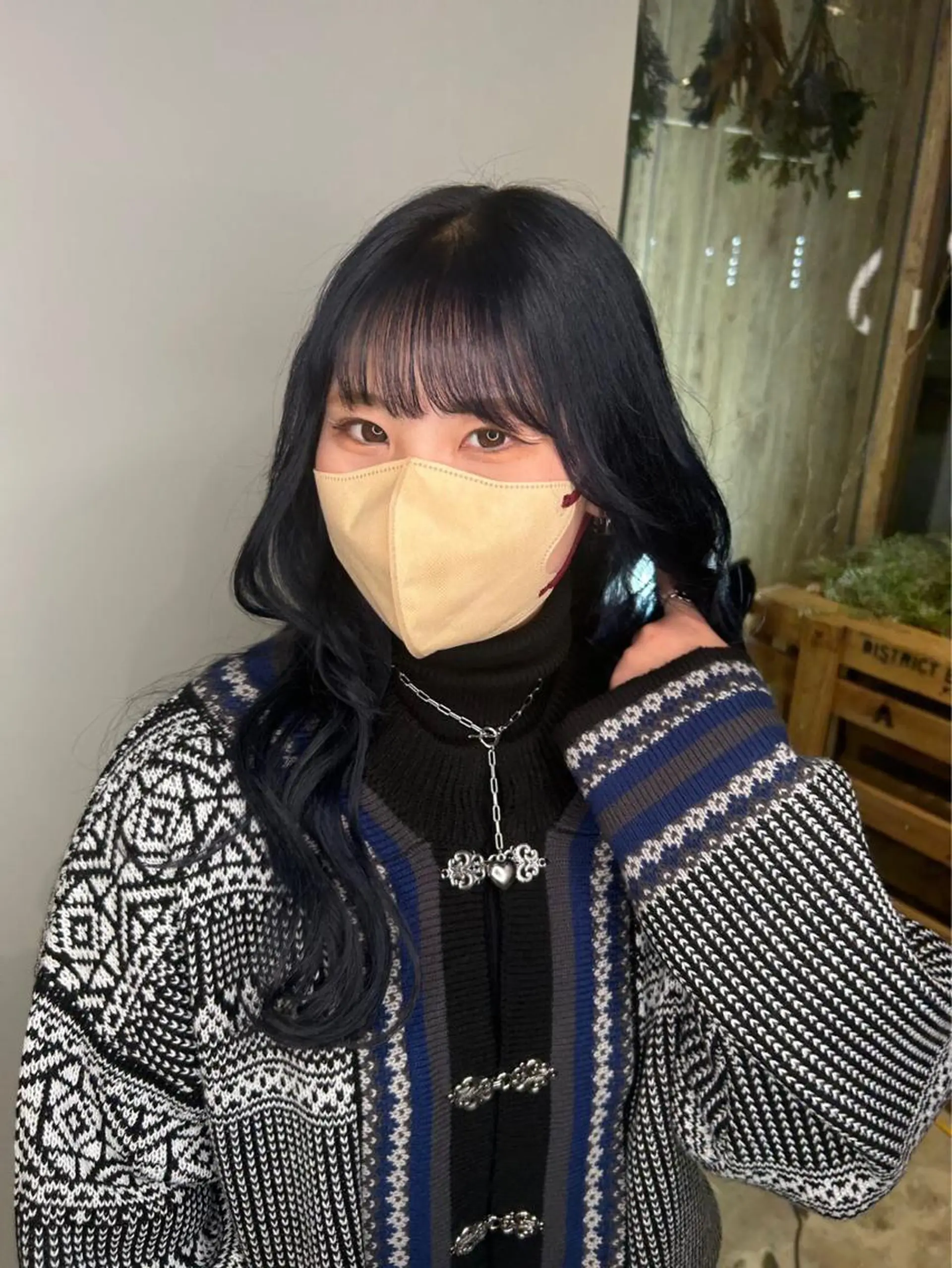 ロング カラー VISUALIST所属・小倉/レイヤー/ 顔周りカット/naoのヘアスタイル