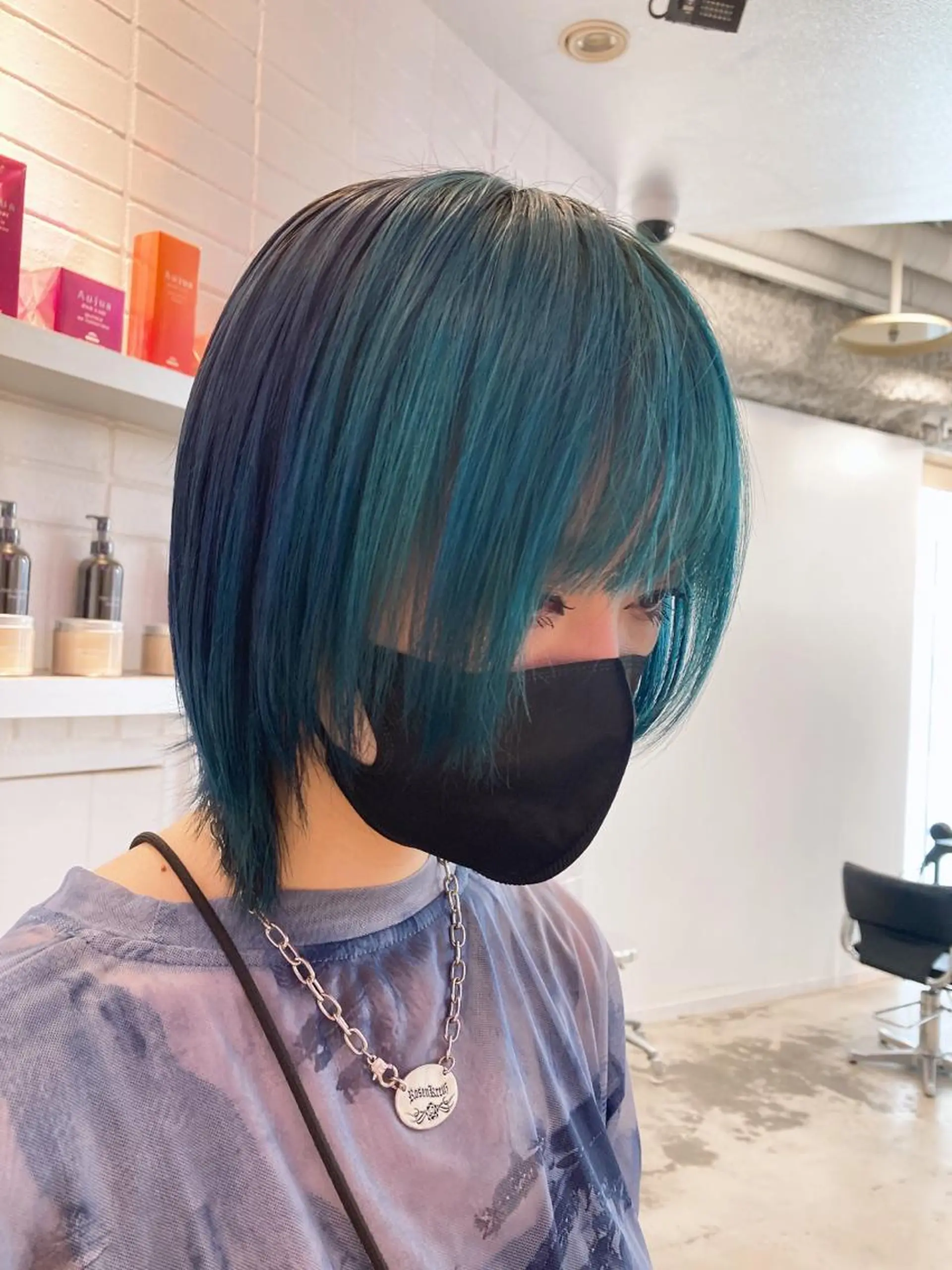 ショート MiRI💜地毛級 エクステ✖似合わせ技のヘアスタイル