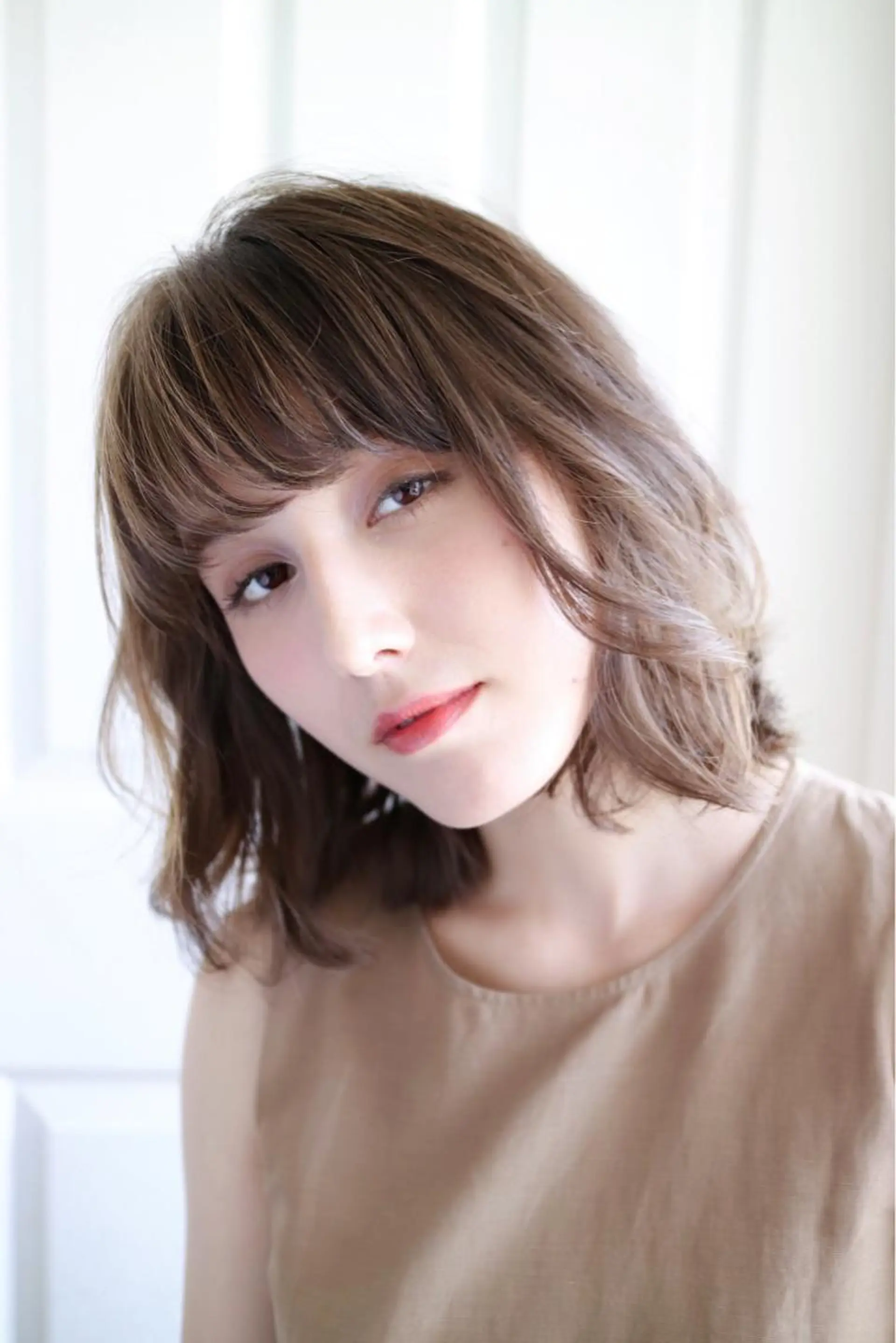 ミディアム カラー ヘアアレンジ JYUNESU表参道所属・似合わせhair🔸 アサダ タカコ🔸のヘアスタイル