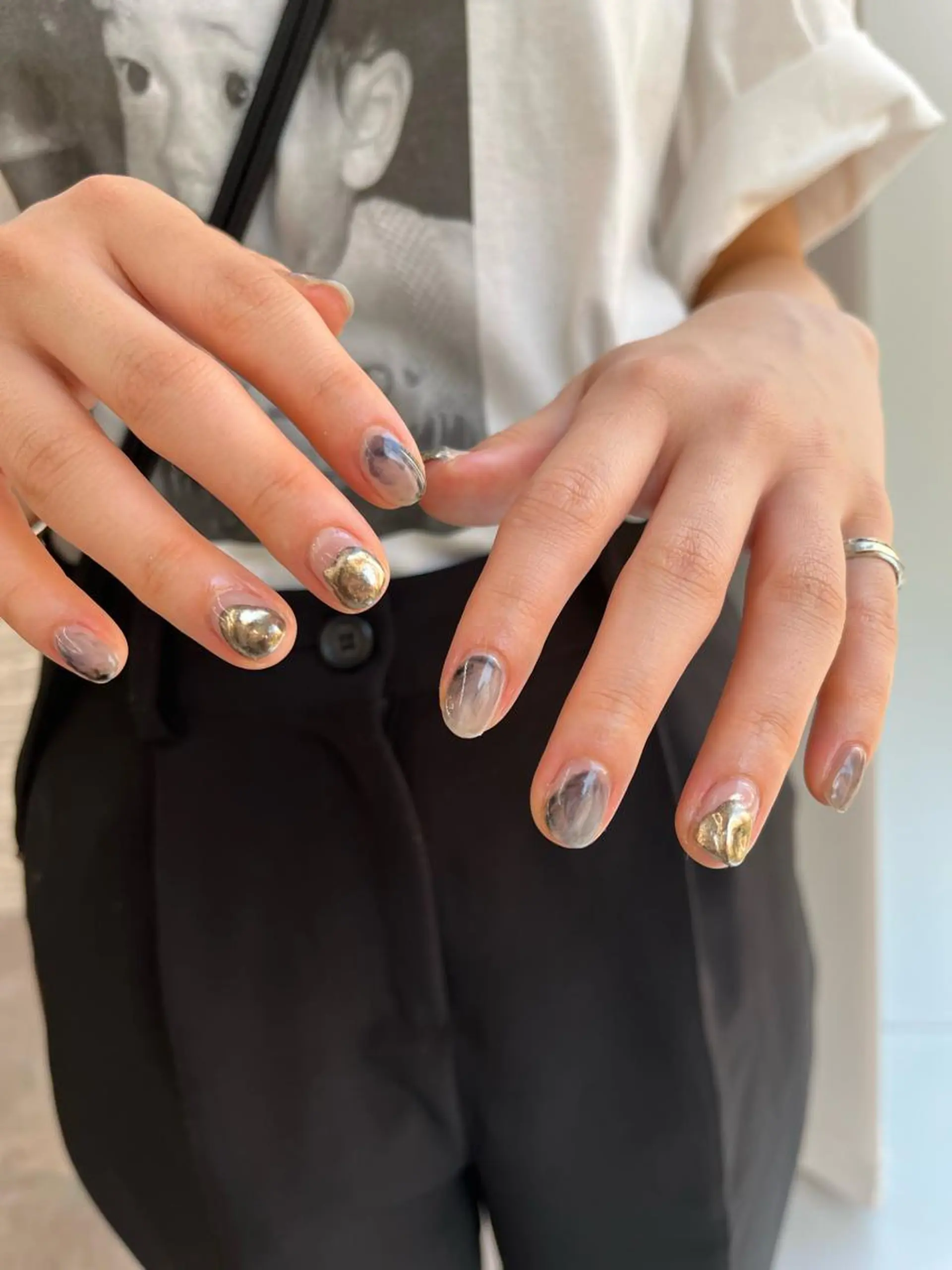 ネイル ニュアンスネイル nail＊ runa🌻のネイルデザイン