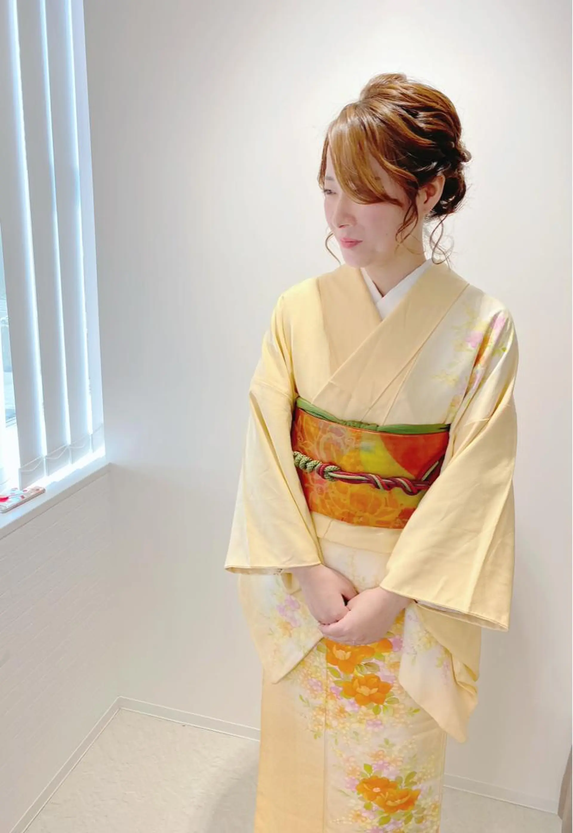 ミディアム ヘアアレンジ ボブ 着付け GRANLUSSO 〜グランルッソ駅前店所属・木口 嘉美のヘアスタイル