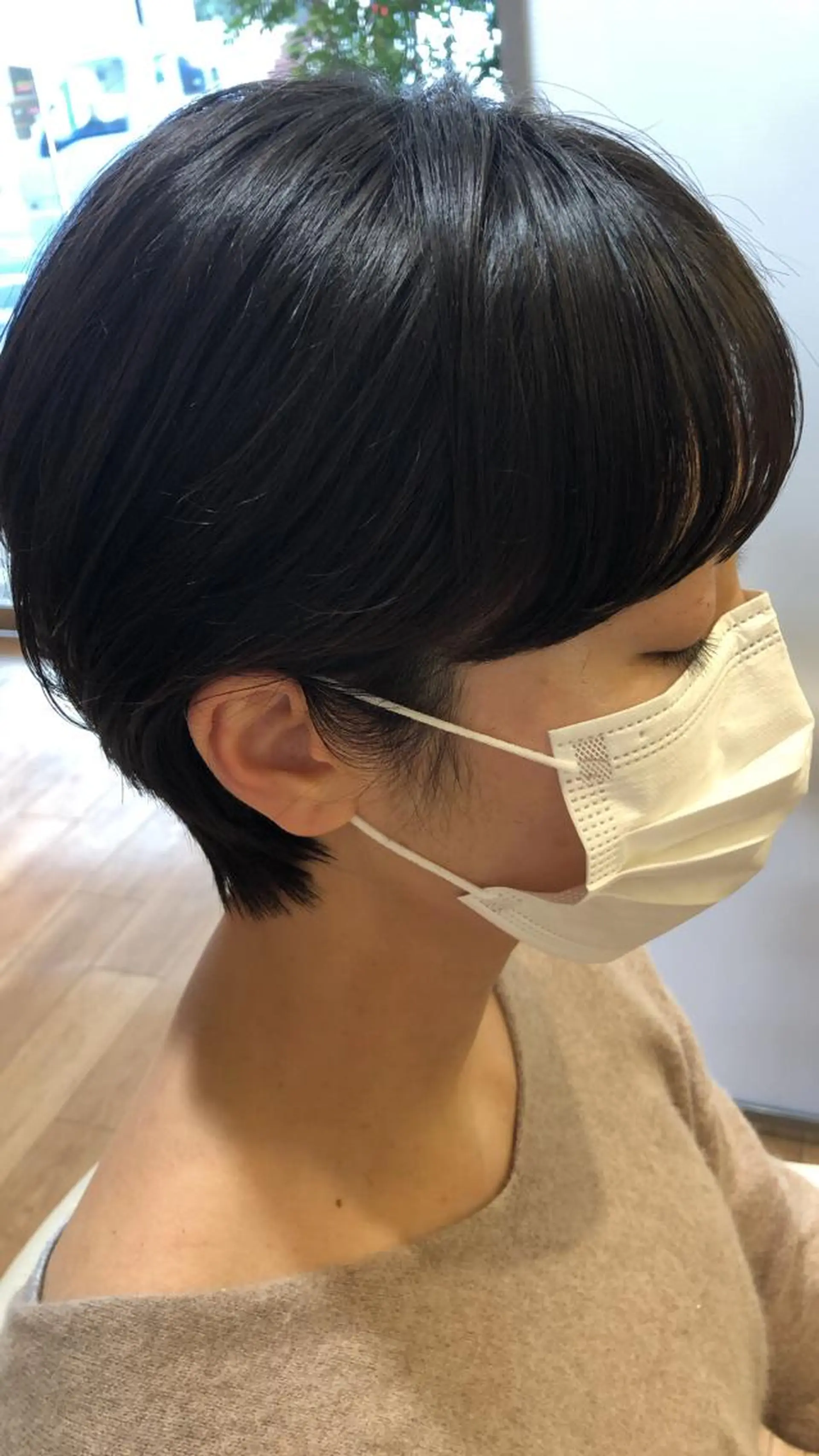 ショート ⬛️⬜️髪質改善⬛️ ⬜️藤川慎太郎のヘアスタイル