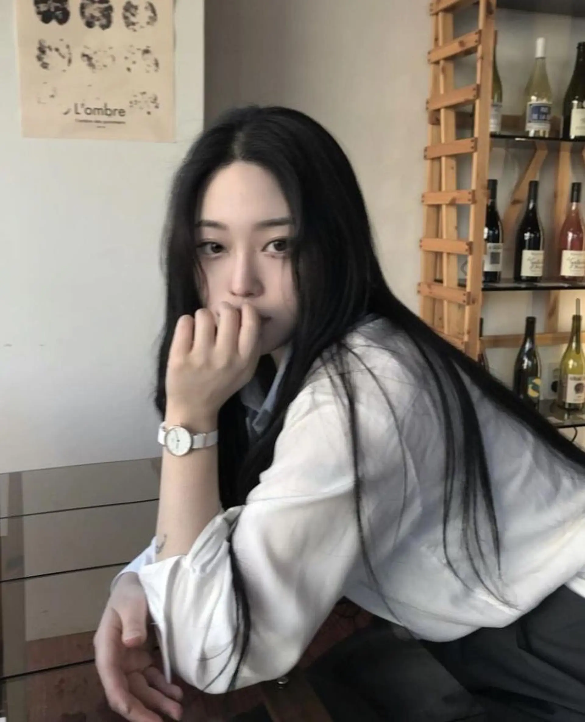 ロング シールエクステ エクステ 韓国風ヘア ヘアカラー 韓国特化🇰🇷 エクステのヘアスタイル