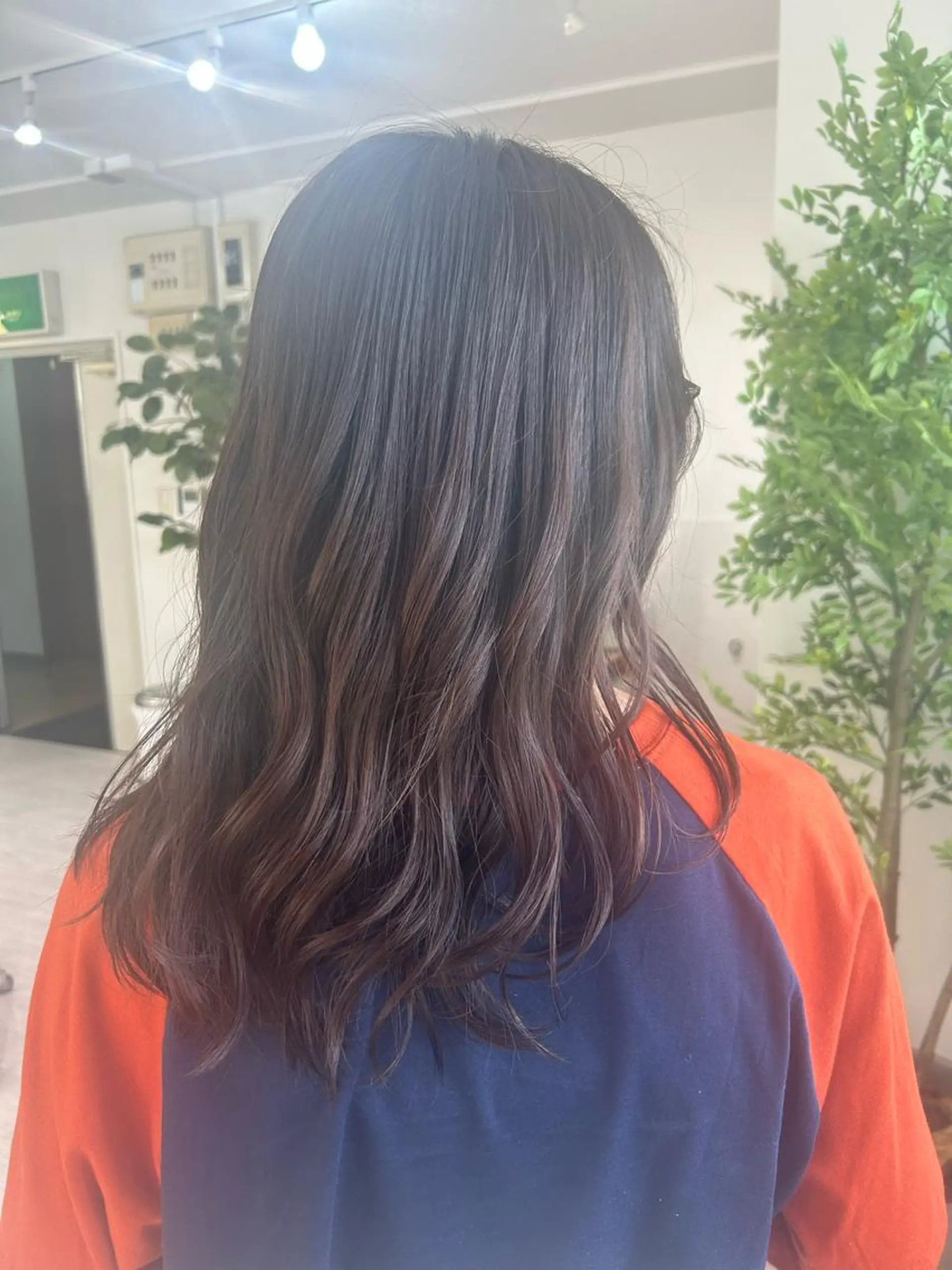 ミディアム カラー 💙まこと💙艶 カラー(Rico)のヘアスタイル