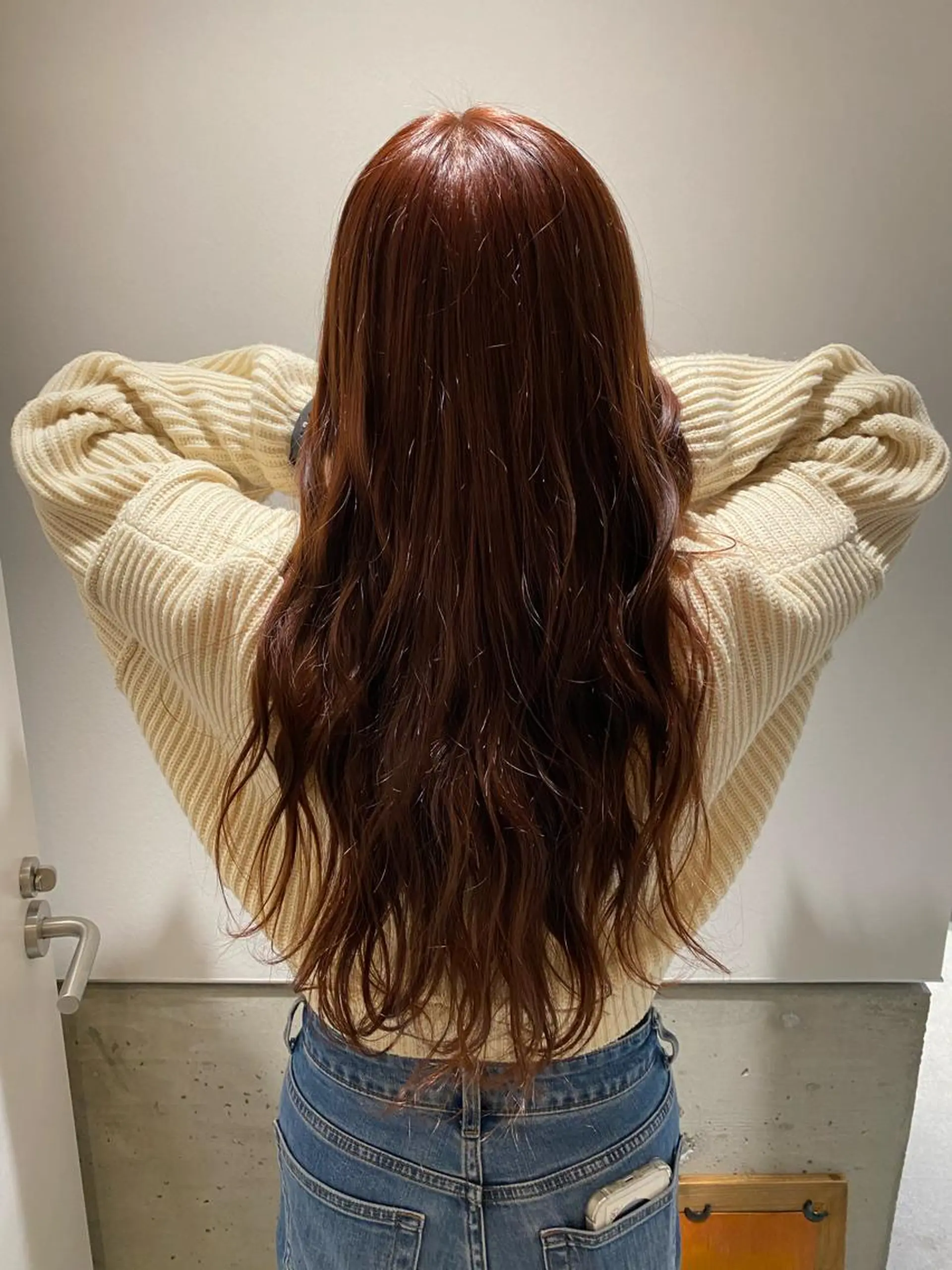 ロング カラー カット🩵 りこのヘアスタイル