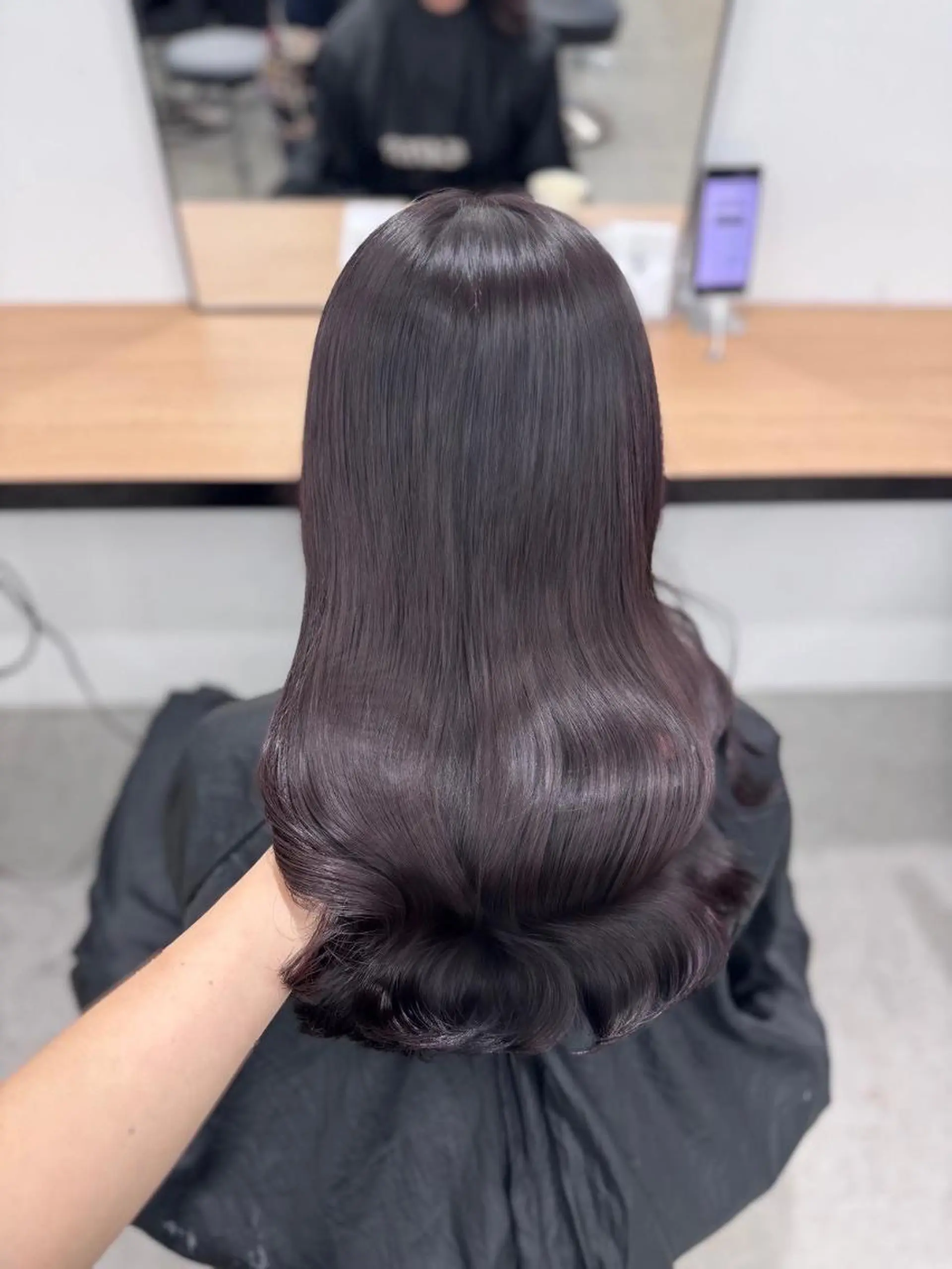 カラー 圧倒的美髪🫧✨ 透明感カラー♡上野のヘアスタイル