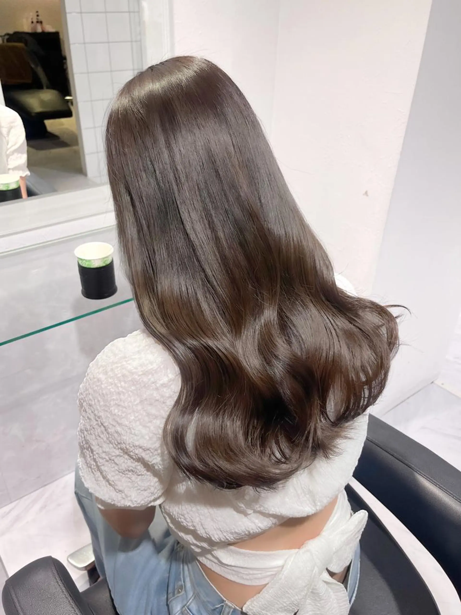 カラー 柔らか🪽透明感🫧 ブラウン/横浜101のヘアスタイル