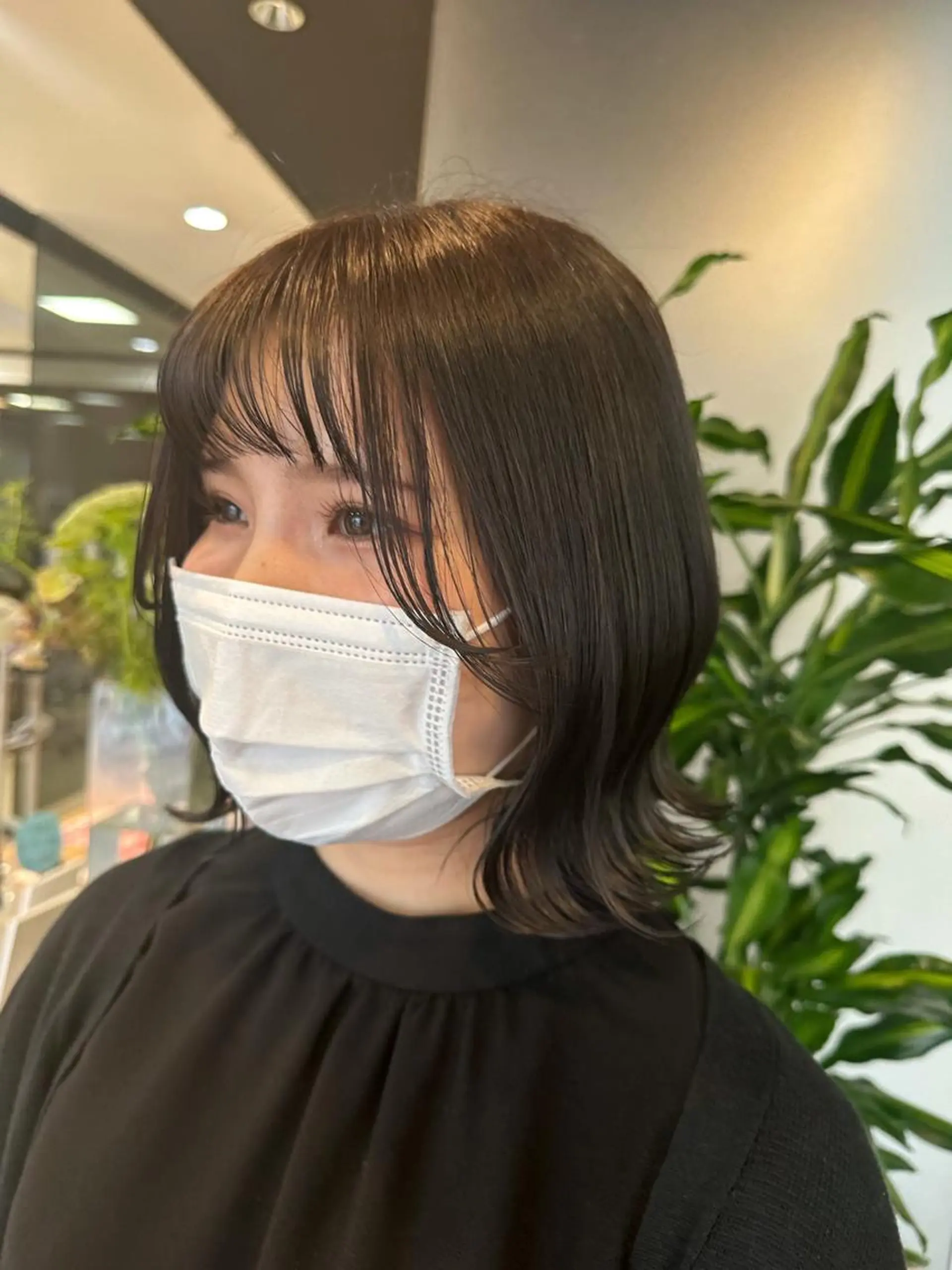 ショート カラー ハイトーン/暖色/ 眉/メイク/Rinaのヘアスタイル