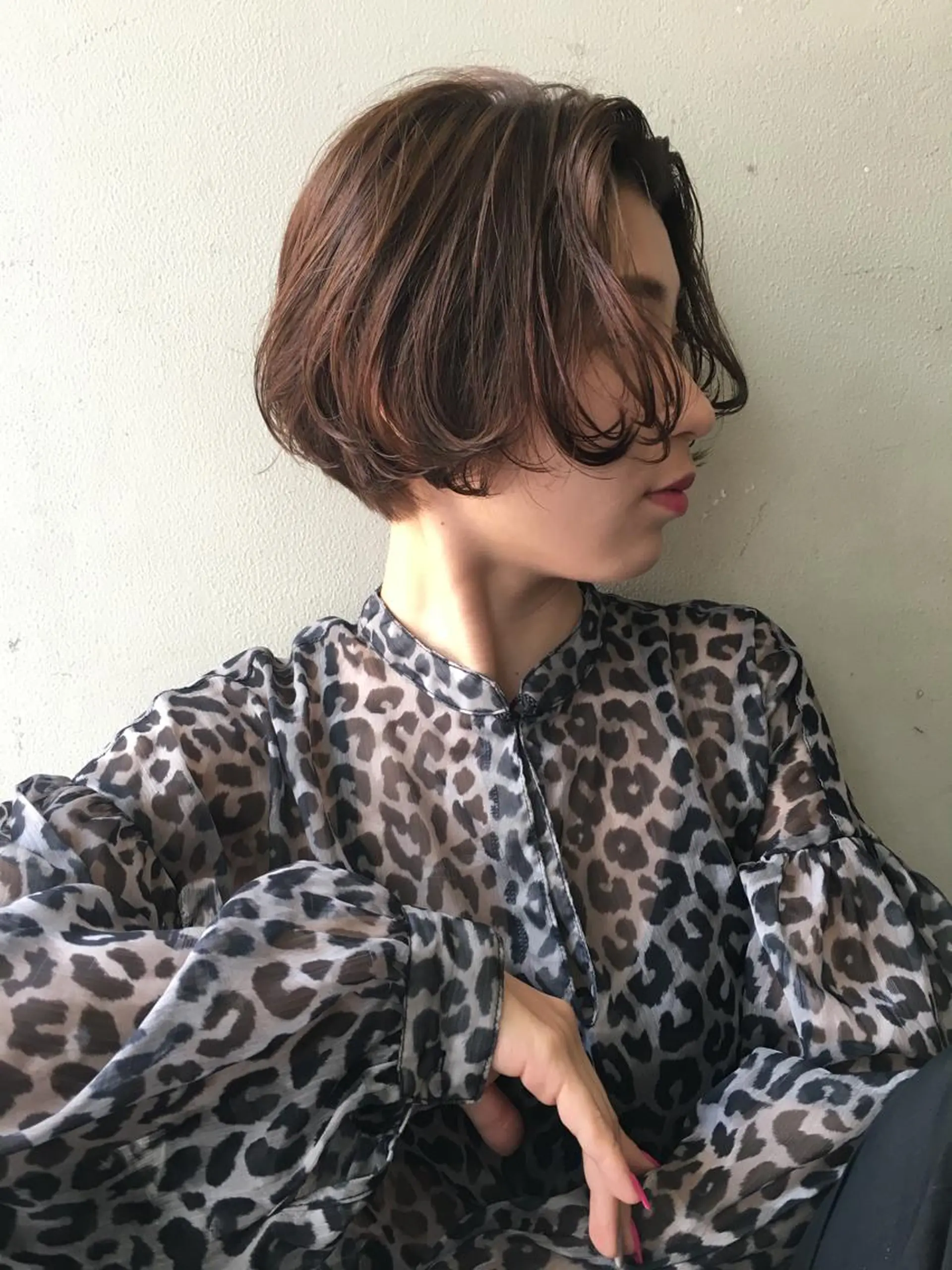 ショート カラー BRUNTJET所属・MAEDA MADOKAのヘアスタイル