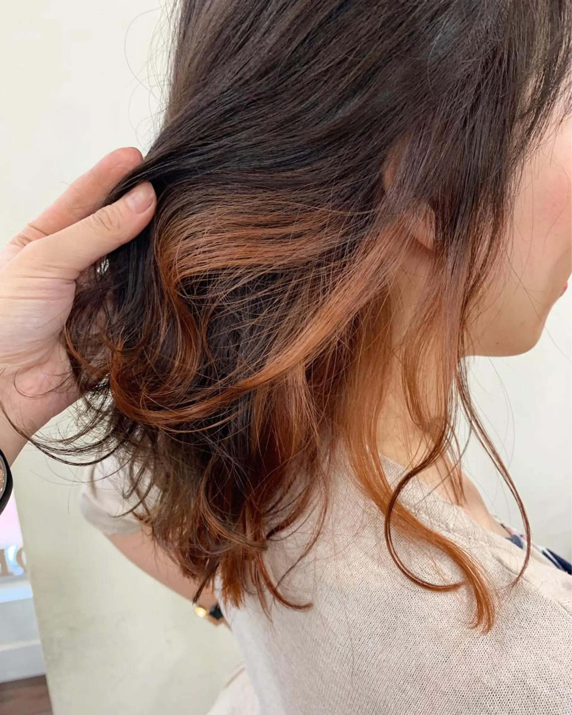 ミディアム カラー ヘアカラー 🌛ダブルカラー 🌜SAYAKAのヘアスタイル