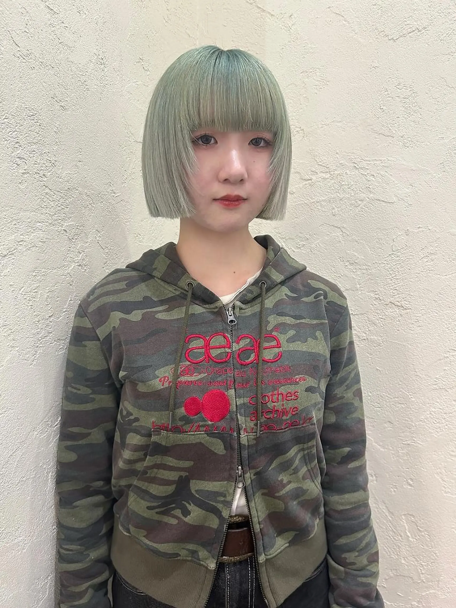 ショート ヘアカラー 勝野夏希/ハイトーン /ボブ/松本のヘアスタイル