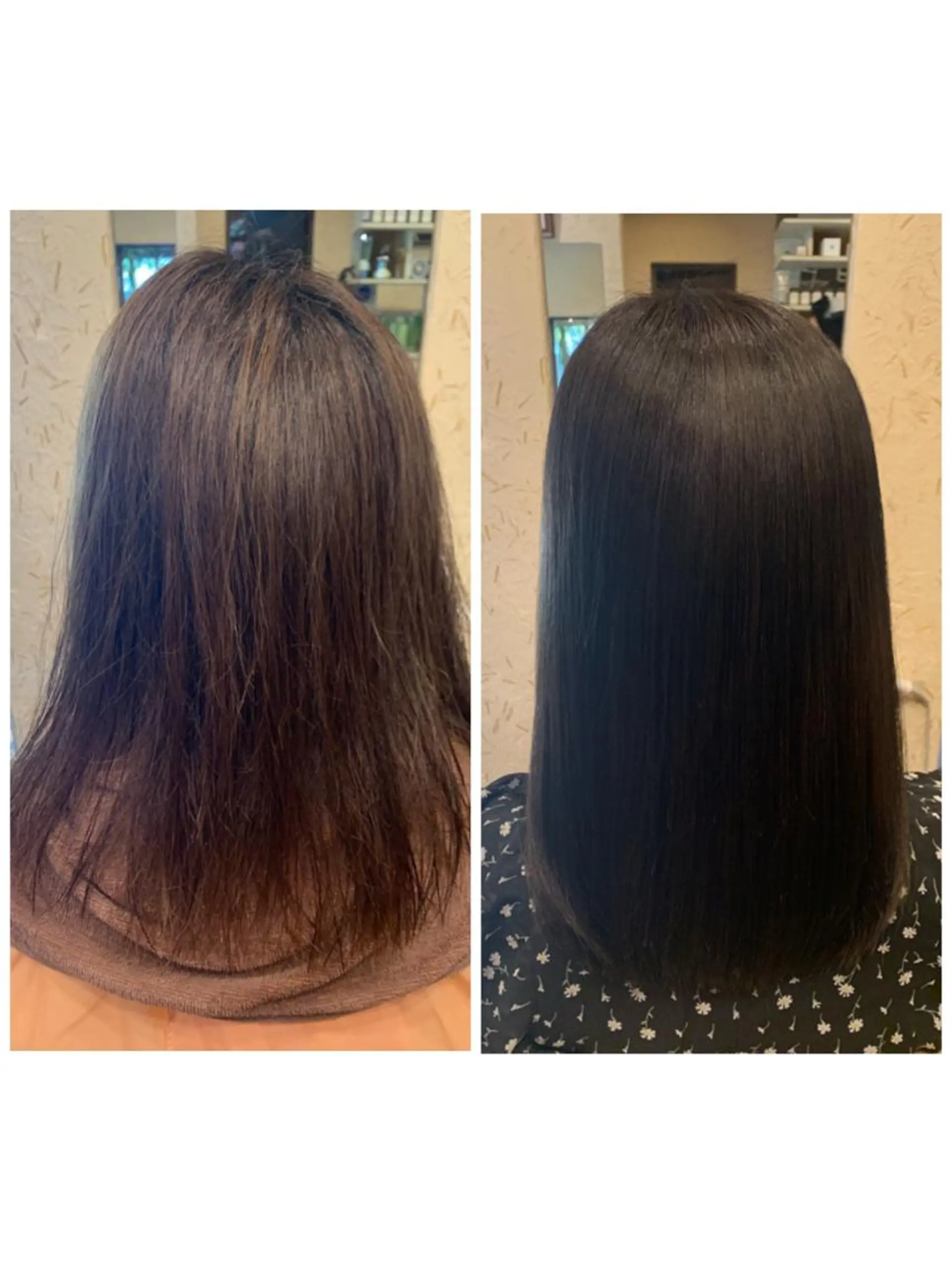 セミロング カラー ハイトーンカラー 髪質改善 トリートメント A10+α所属・加茂 しのぶのヘアスタイル