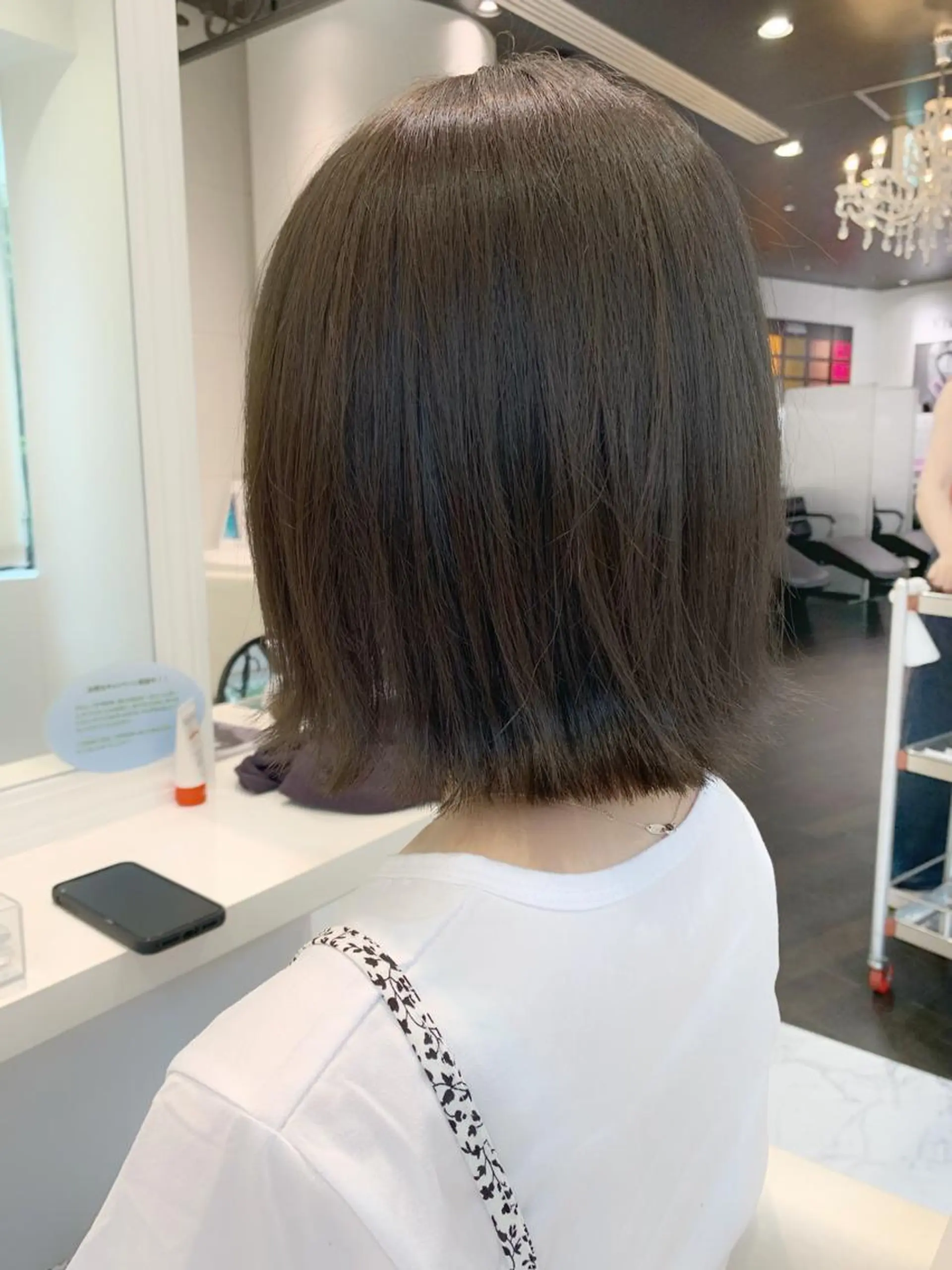 ミディアム 髪質改善縮毛矯正✨ ナリタユウヤのヘアスタイル