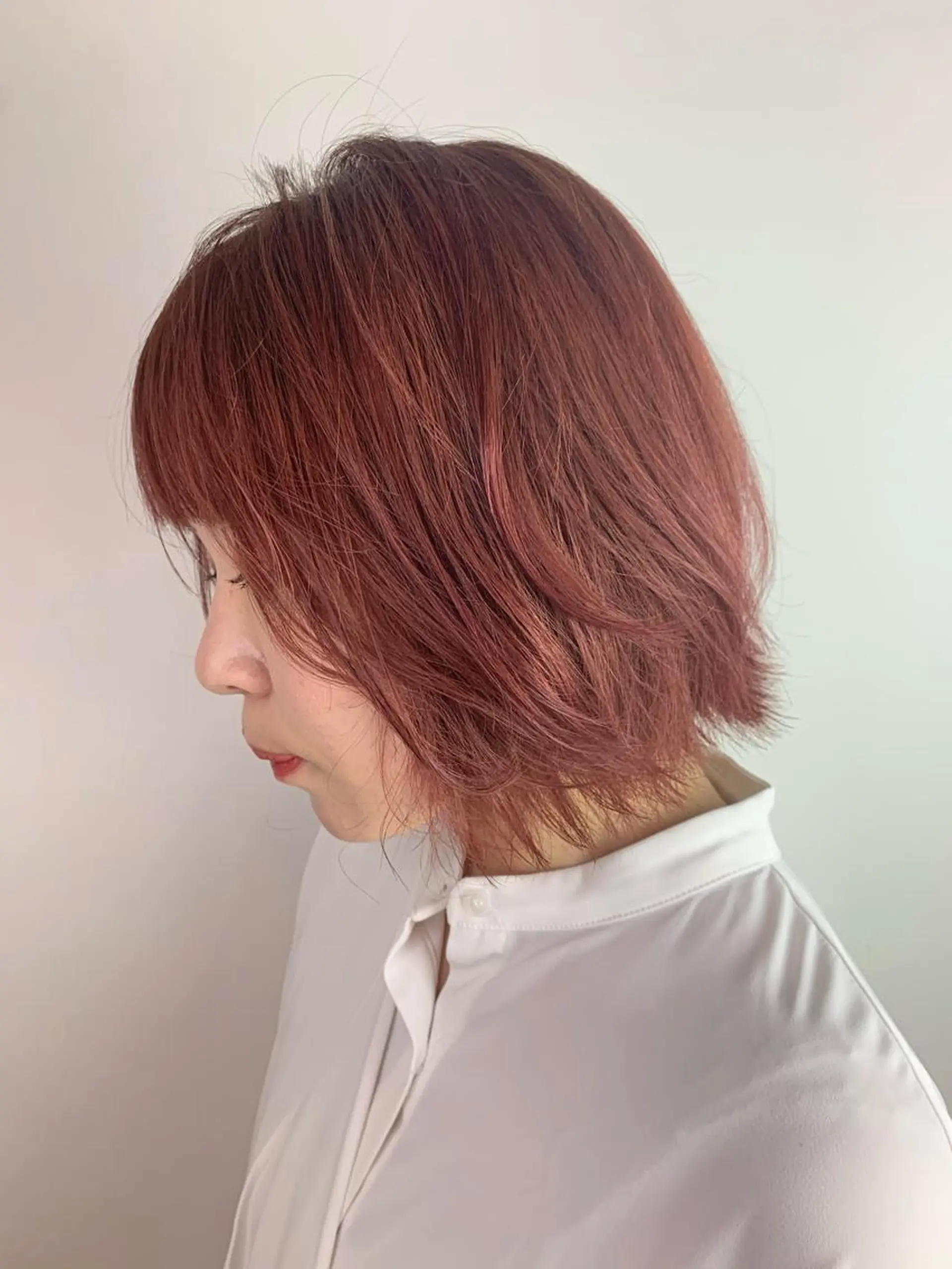 ショート カラー ピンクカラー SALOWIN神戸三宮店所属・【美髪を叶える】中谷 彰宏（アキ)のヘアスタイル