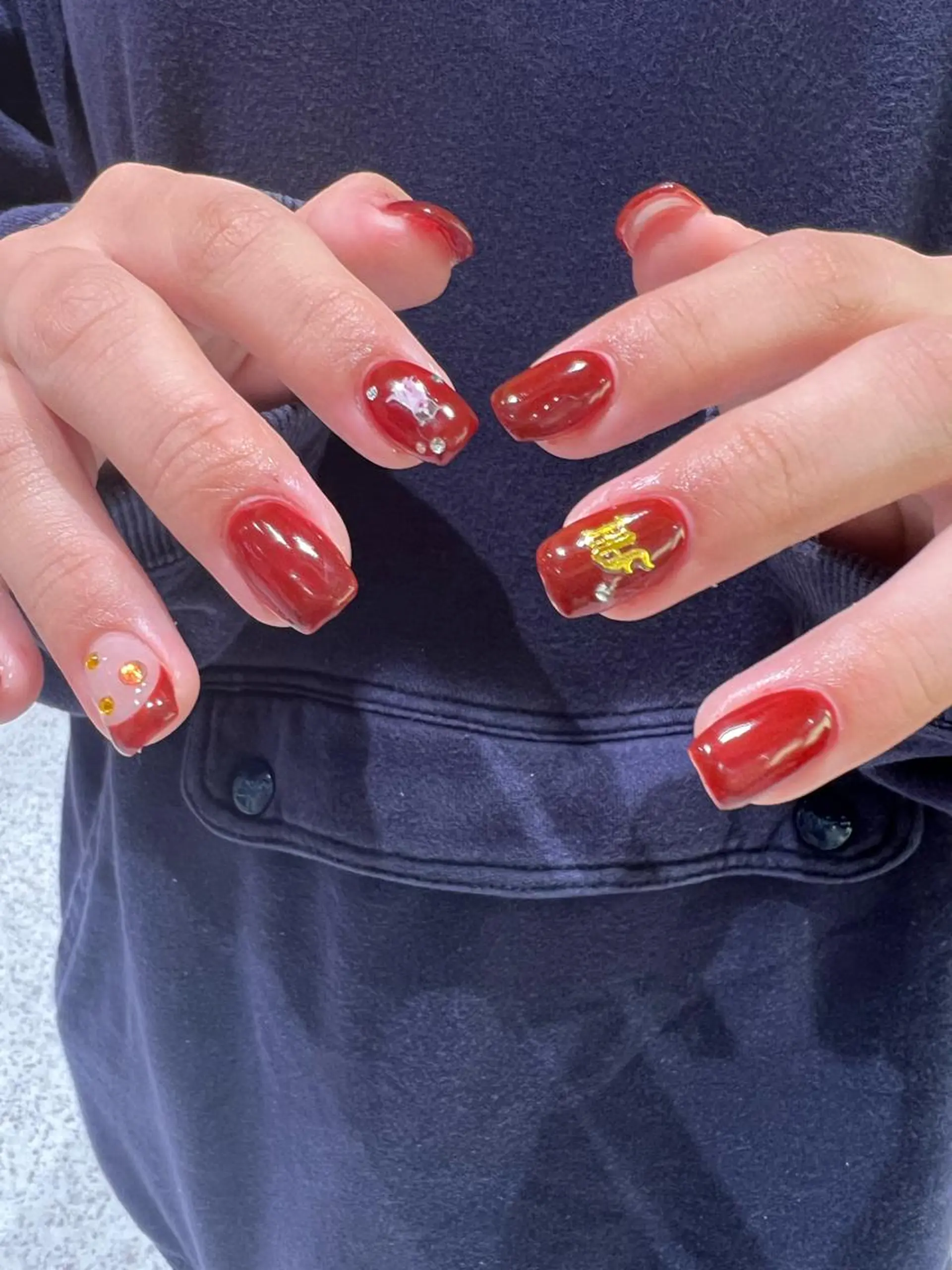 ネイル 個性派／中韓ネイル SAKURAのネイルデザイン