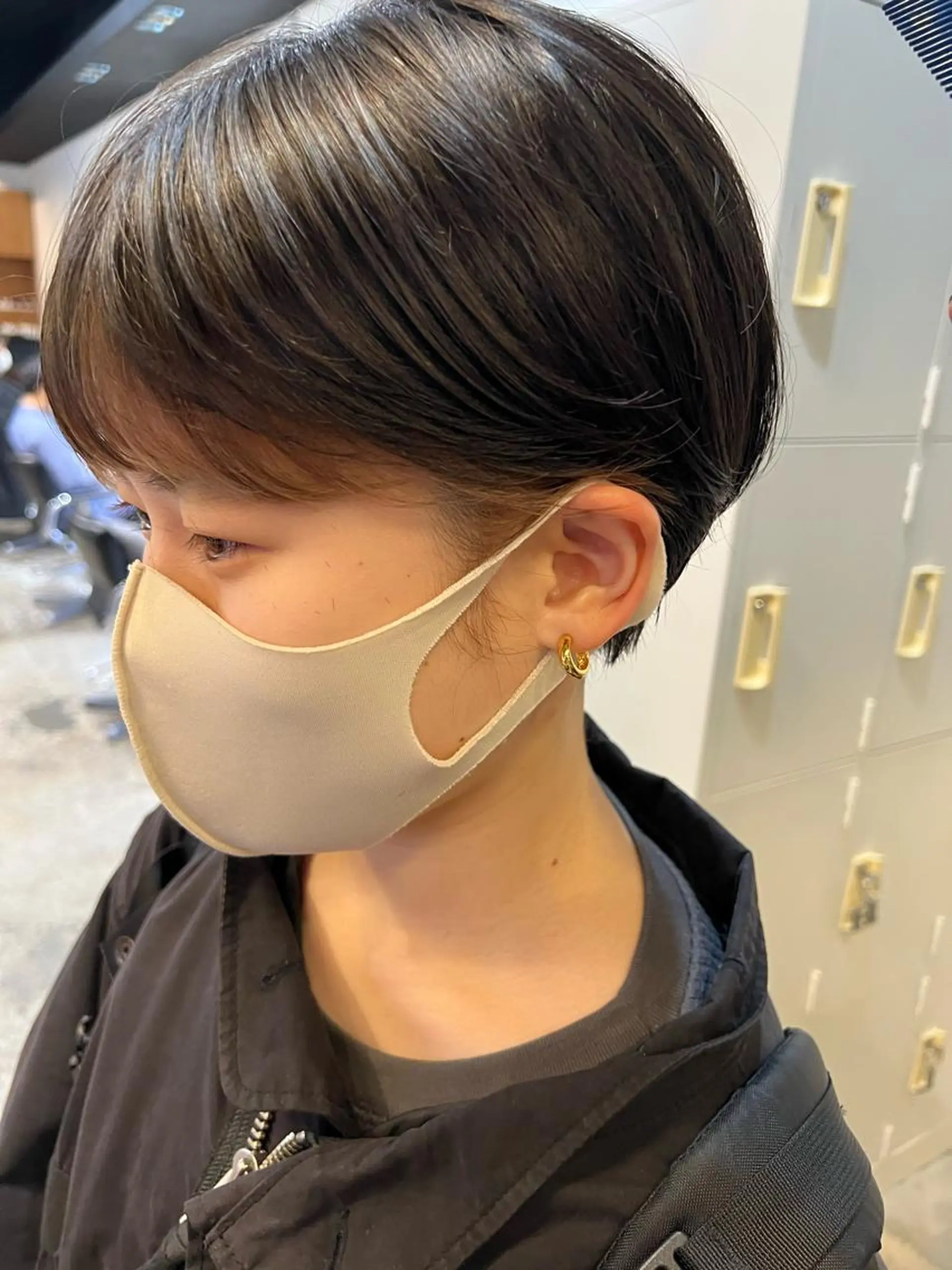 ショート カラー カット ヘアカラー トリートメント yoyo所属・ショートカット🍃 髪質改善✨岡元瑞貴のヘアスタイル