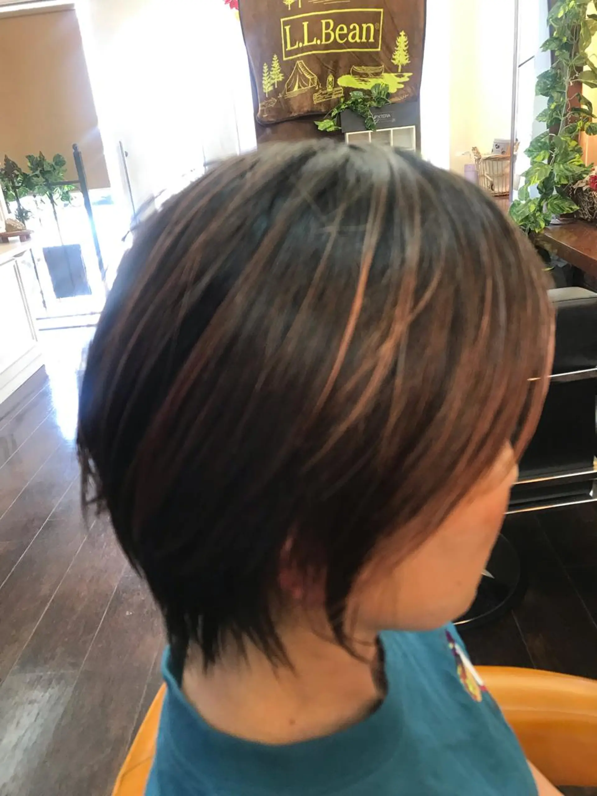 ショート カラー パーマ 桧山 真のヘアスタイル