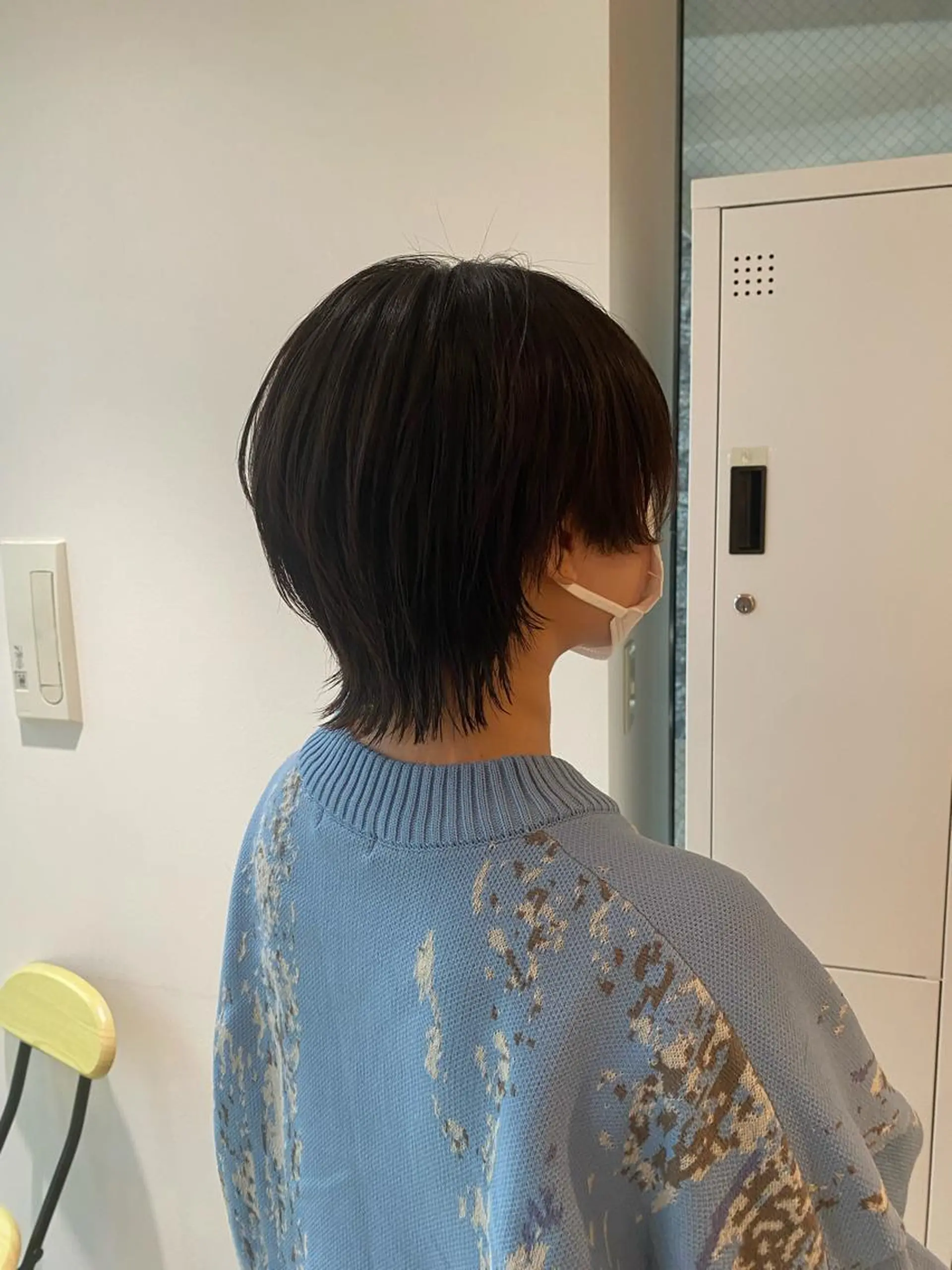 ショート ショートヘア 縮毛矯正 ウルフカット カット 縮毛矯正 オスズ 🎀´-のヘアスタイル