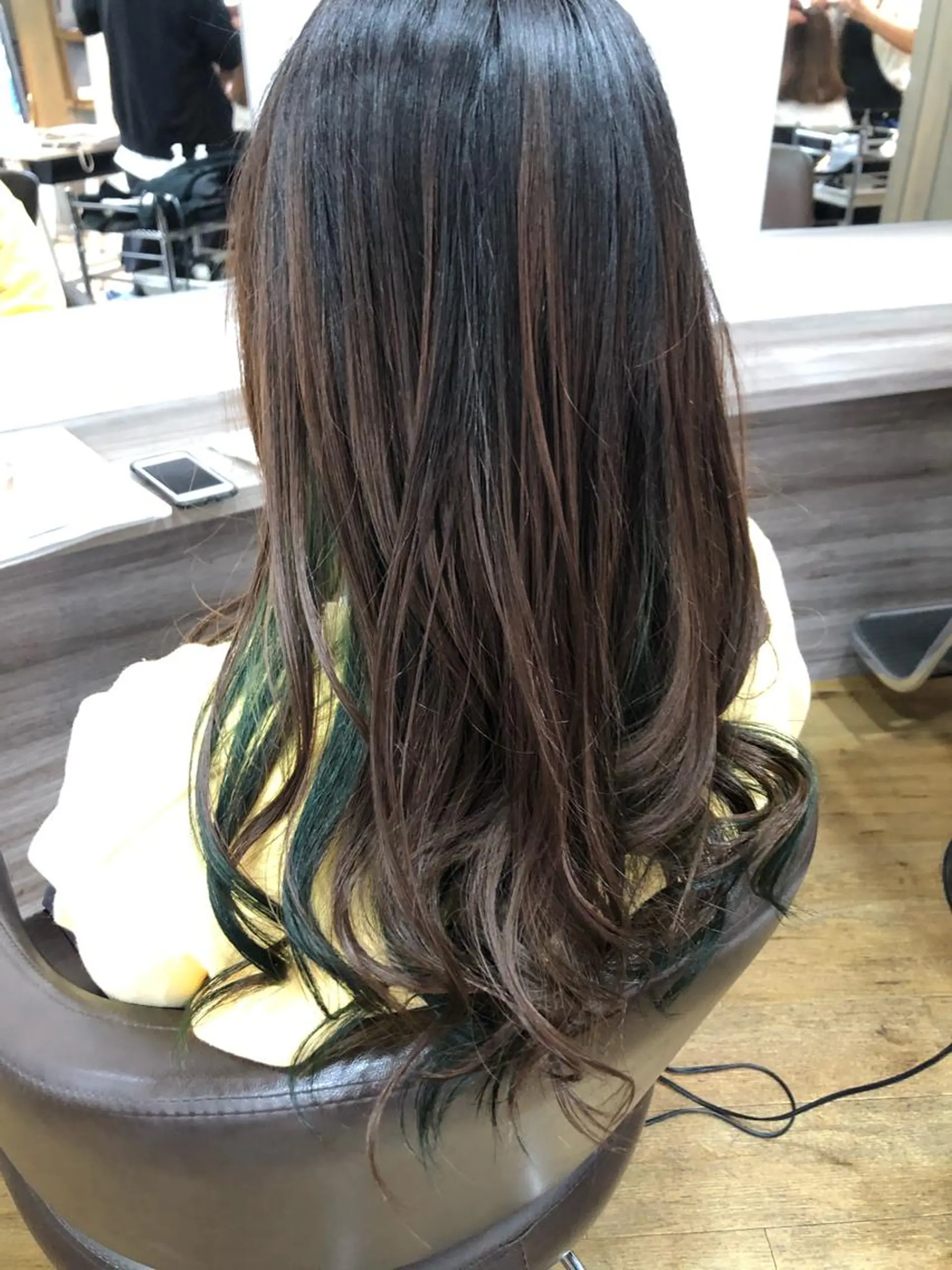 カラー 🌿ダブルカラー/ 明大前/中村渓太のヘアスタイル