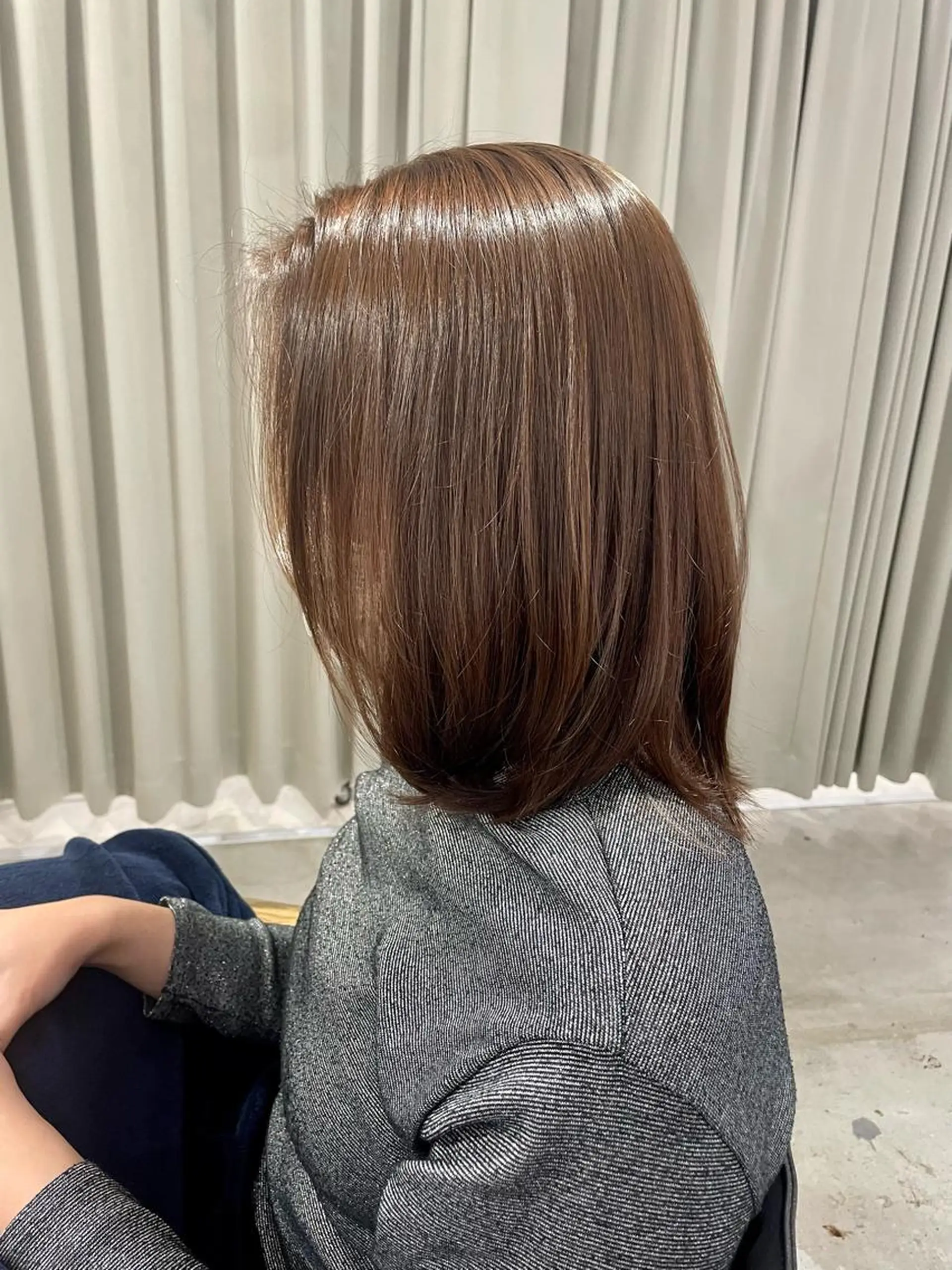 ミディアム カラー ベージュカラー ブリーチ ブリーチなしカラー faith hair bisq所属・平澤 萌香のその他イメージ