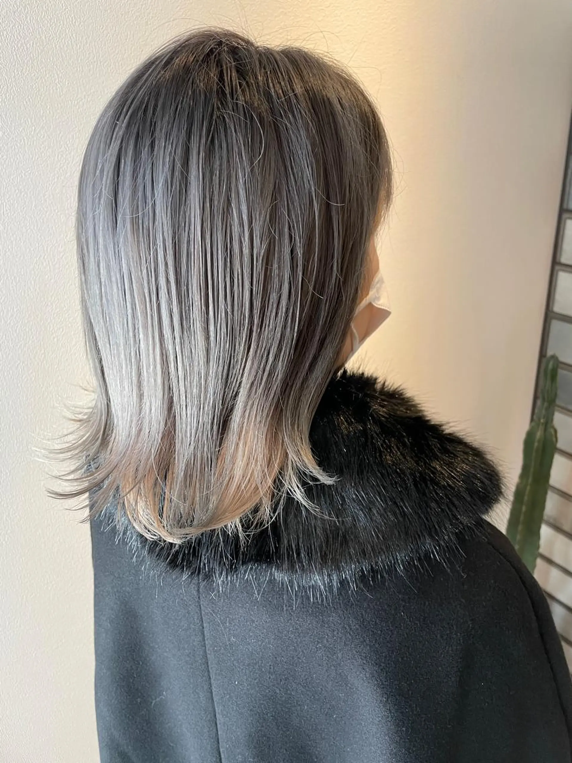 ミディアム カラー ヘアカラー トリートメント 福永速人 /メンズパーマのヘアスタイル