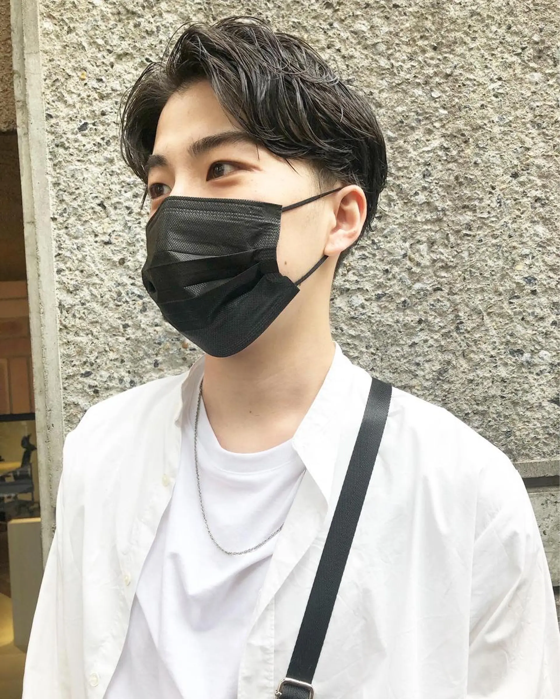 パーマ ヘアアレンジ メンズ カット パーマ トリートメント ヘアセット ainico+所属・メンズ特化✂️栗原 侑也のヘアスタイル