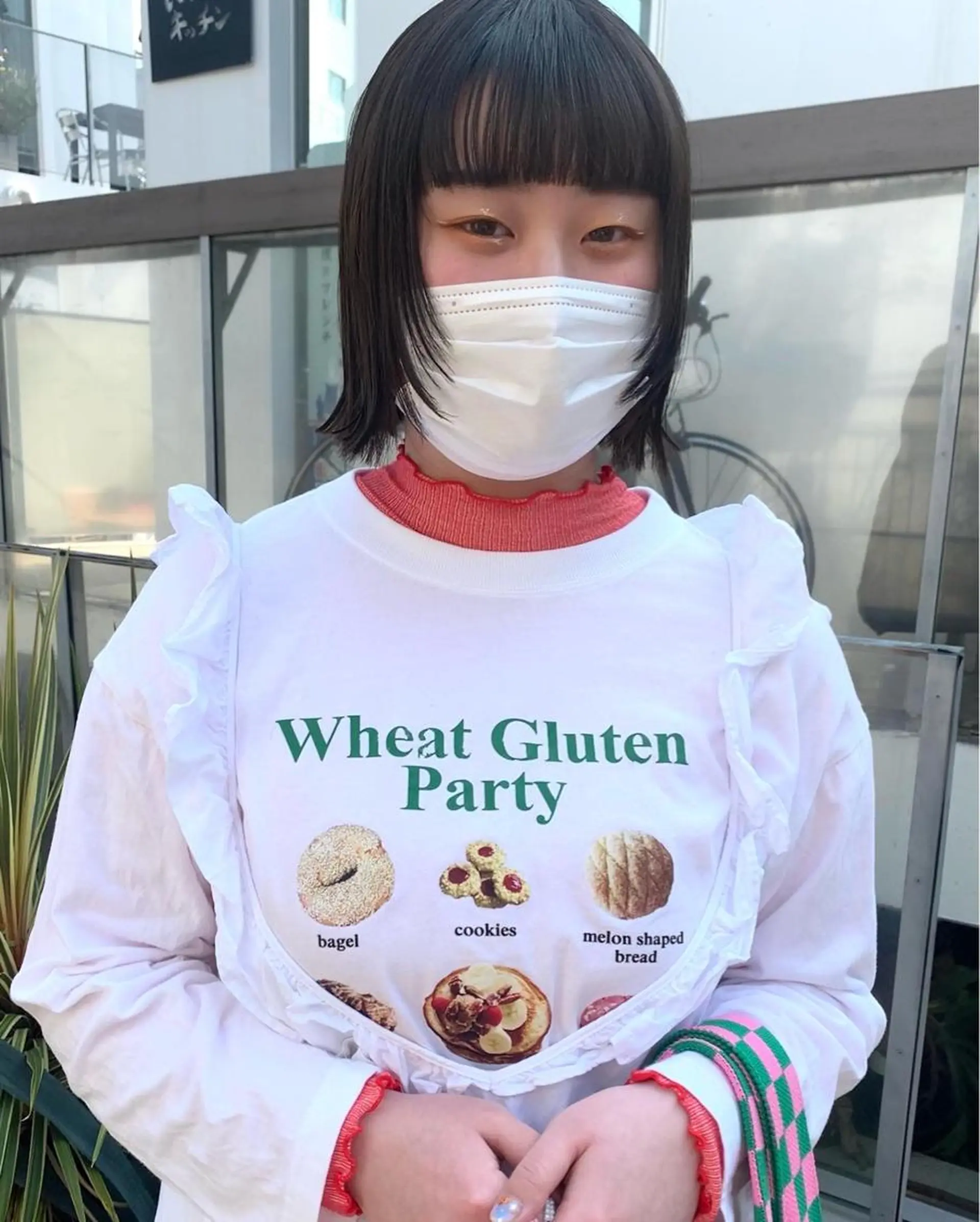 ミディアム 顔まわりレイヤー レイヤーカット ワイドバング log所属・ボブ/顔まわりカット 💫大澤奈緒美のヘアスタイル