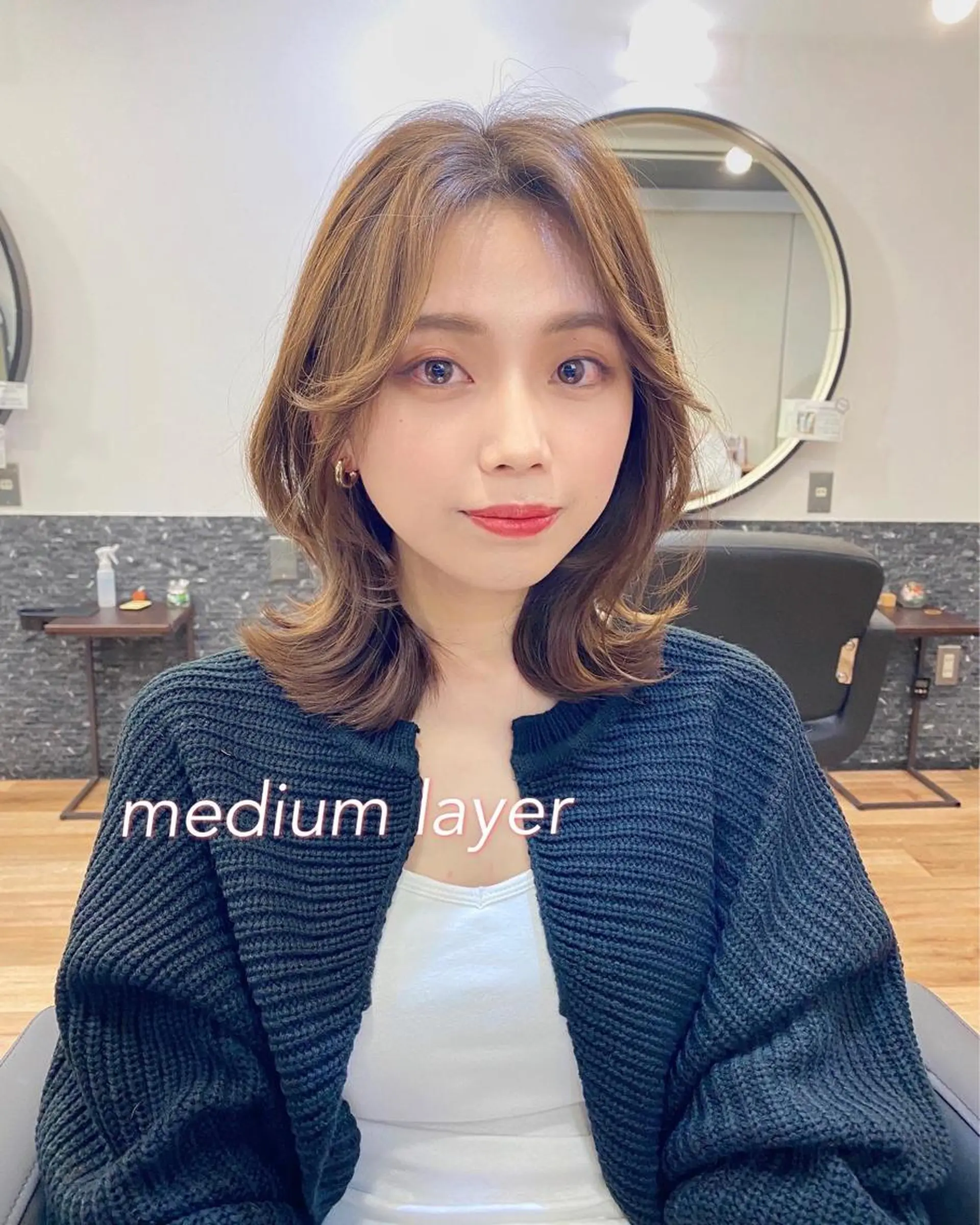 ミディアム カラー SALOWIN吉祥寺suite店所属・似合わせレイヤー 🇰🇷荒木洋文のヘアスタイル