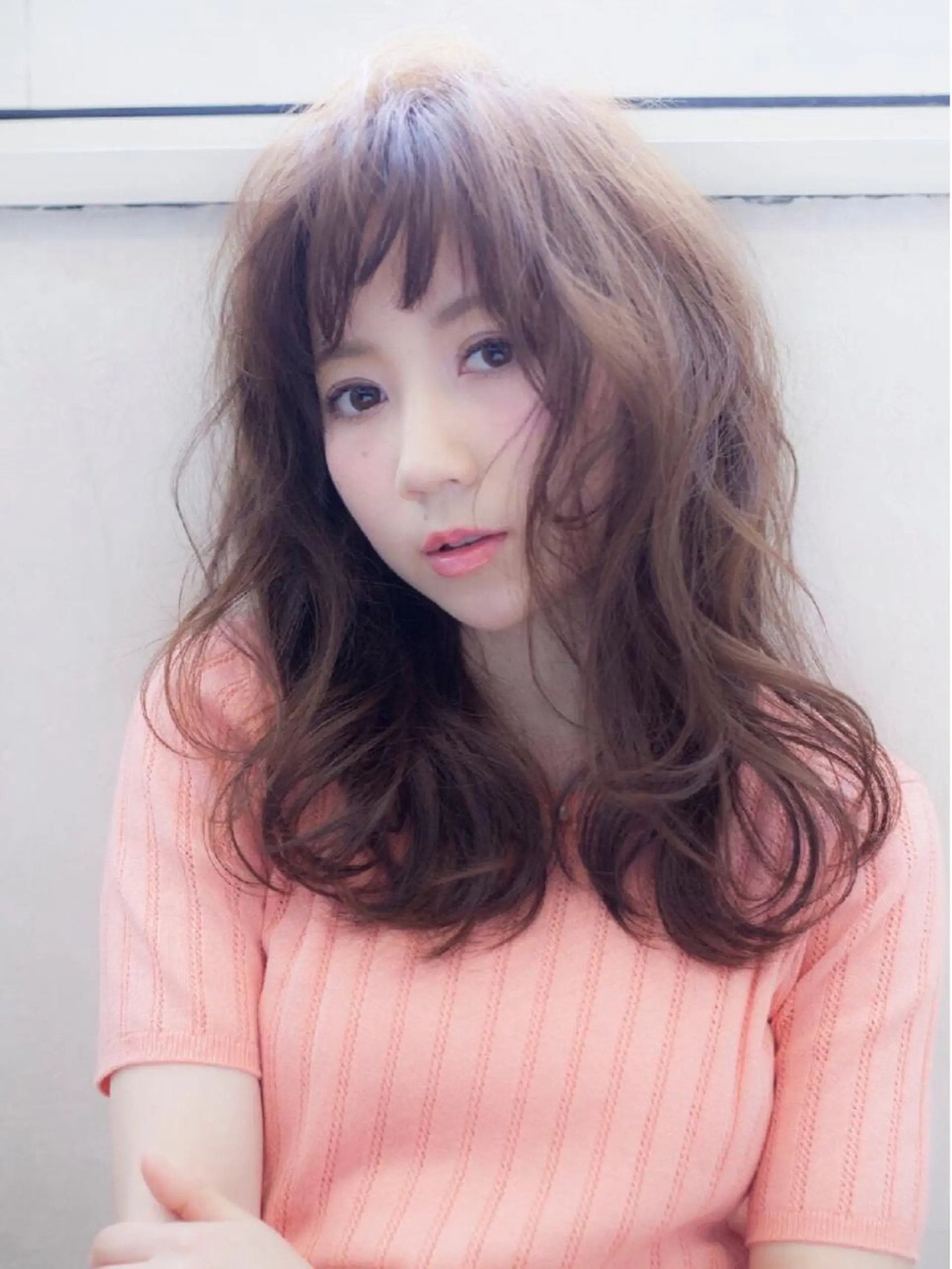 セミロング カラー ベージュカラー ヌーディベージュ カット ヘアカラー トリートメント 高濃度水素/髪質改善 /柳原大輝のヘアスタイル