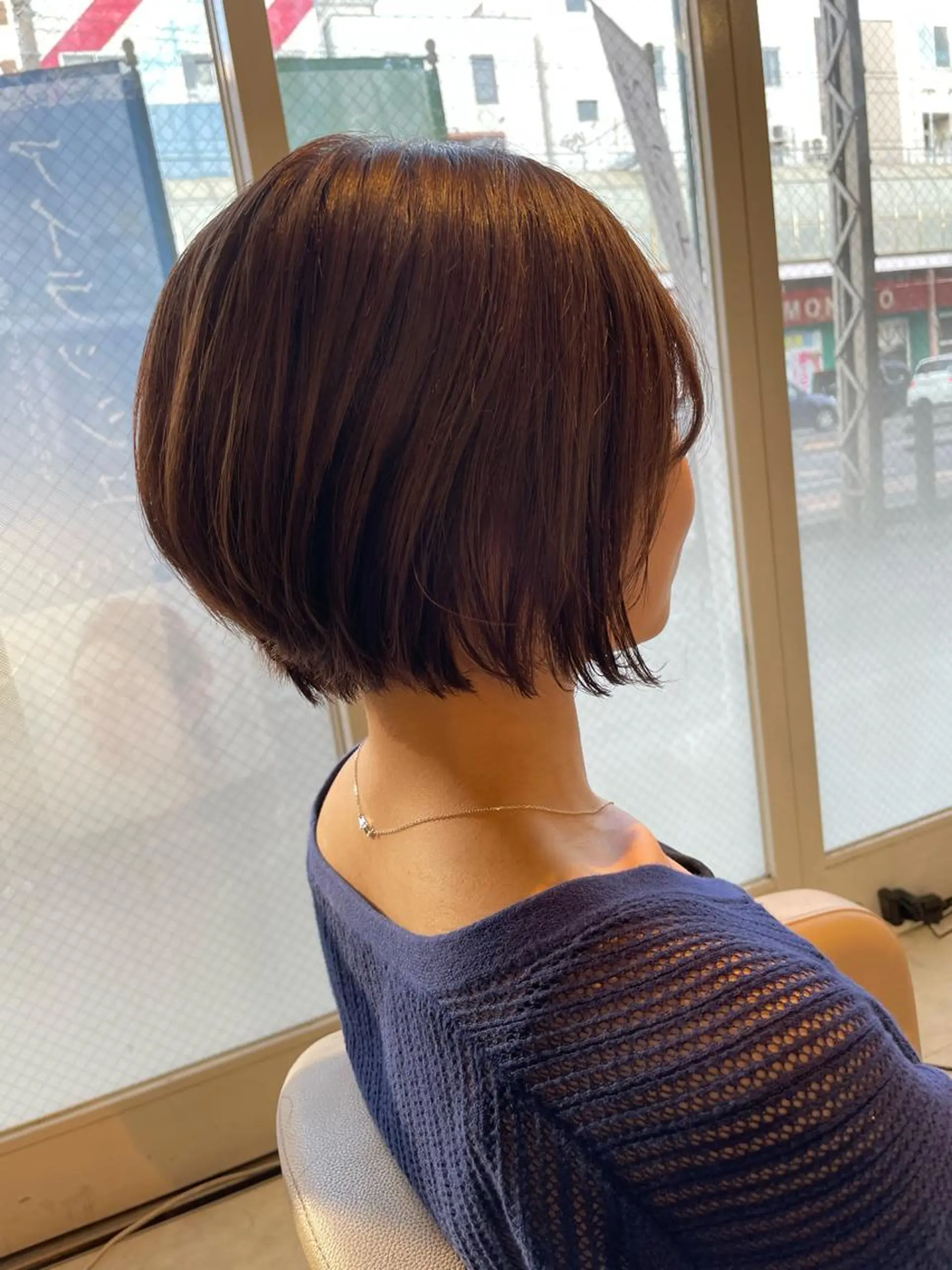ショート カラー カット 本田 卓也のヘアスタイル