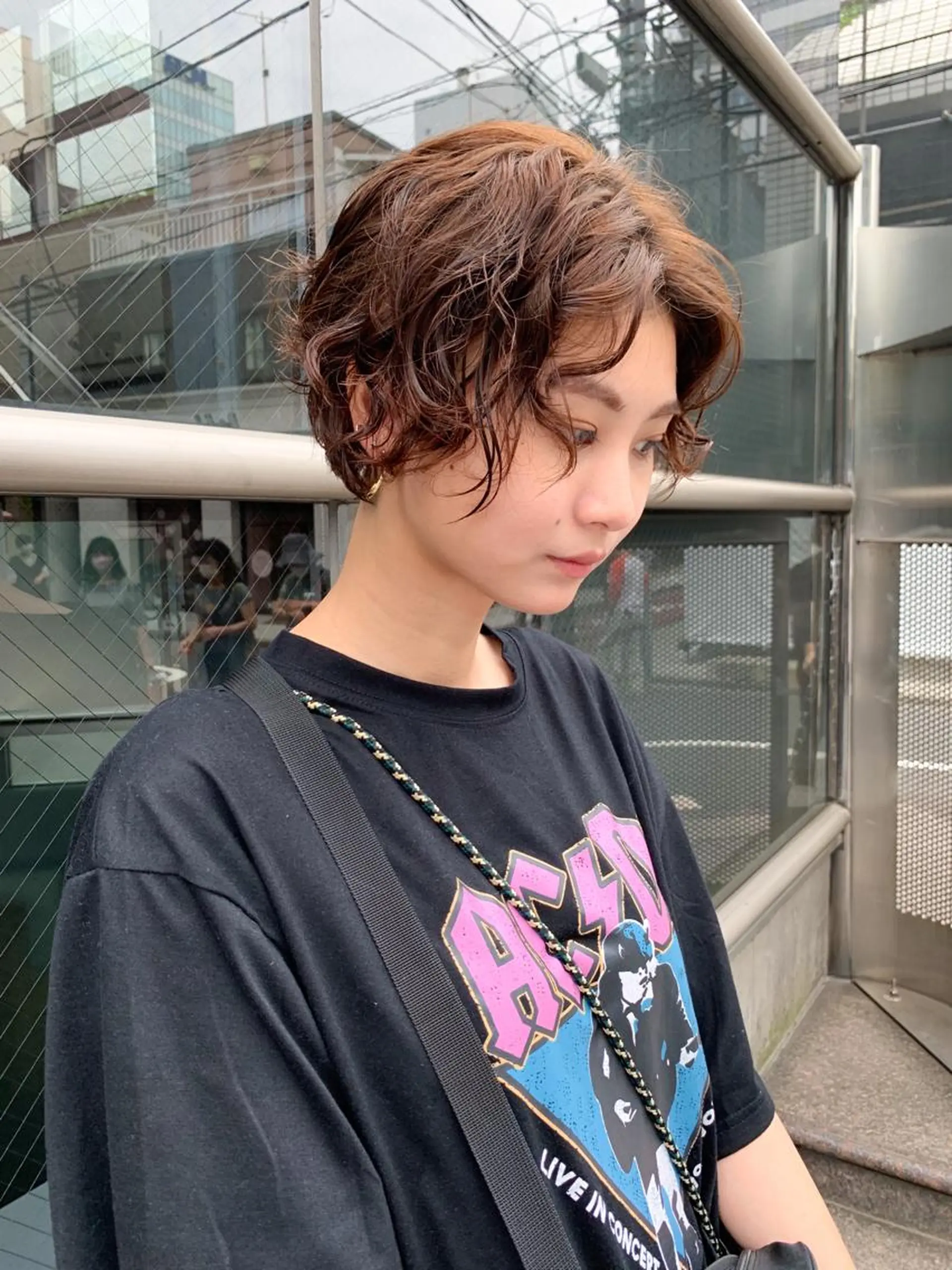 ショート パーマ ショートヘア 原宿パーマ kazuのヘアスタイル