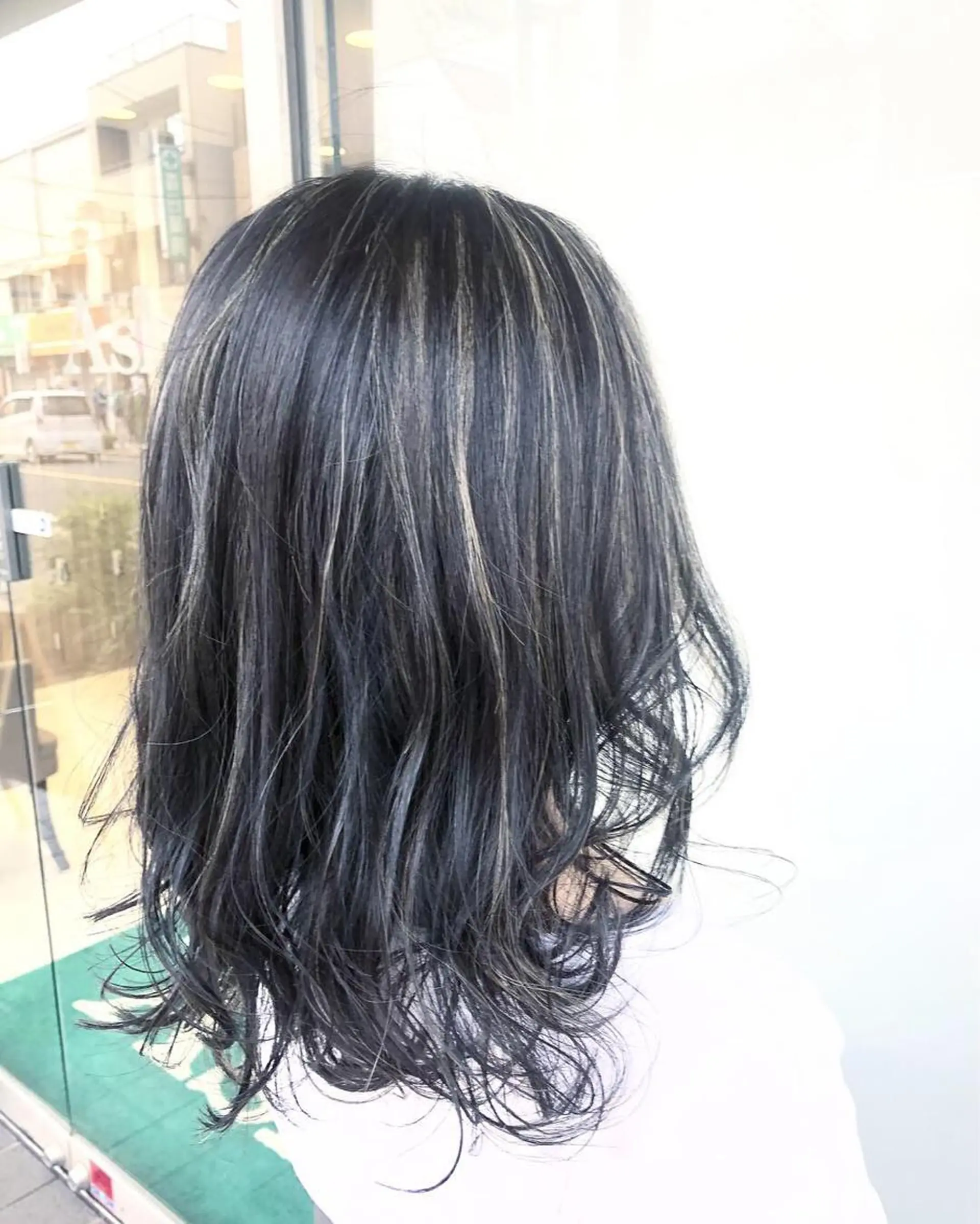 ミディアム ハイライト 『Ash久が原MG』 水野 翼のヘアスタイル